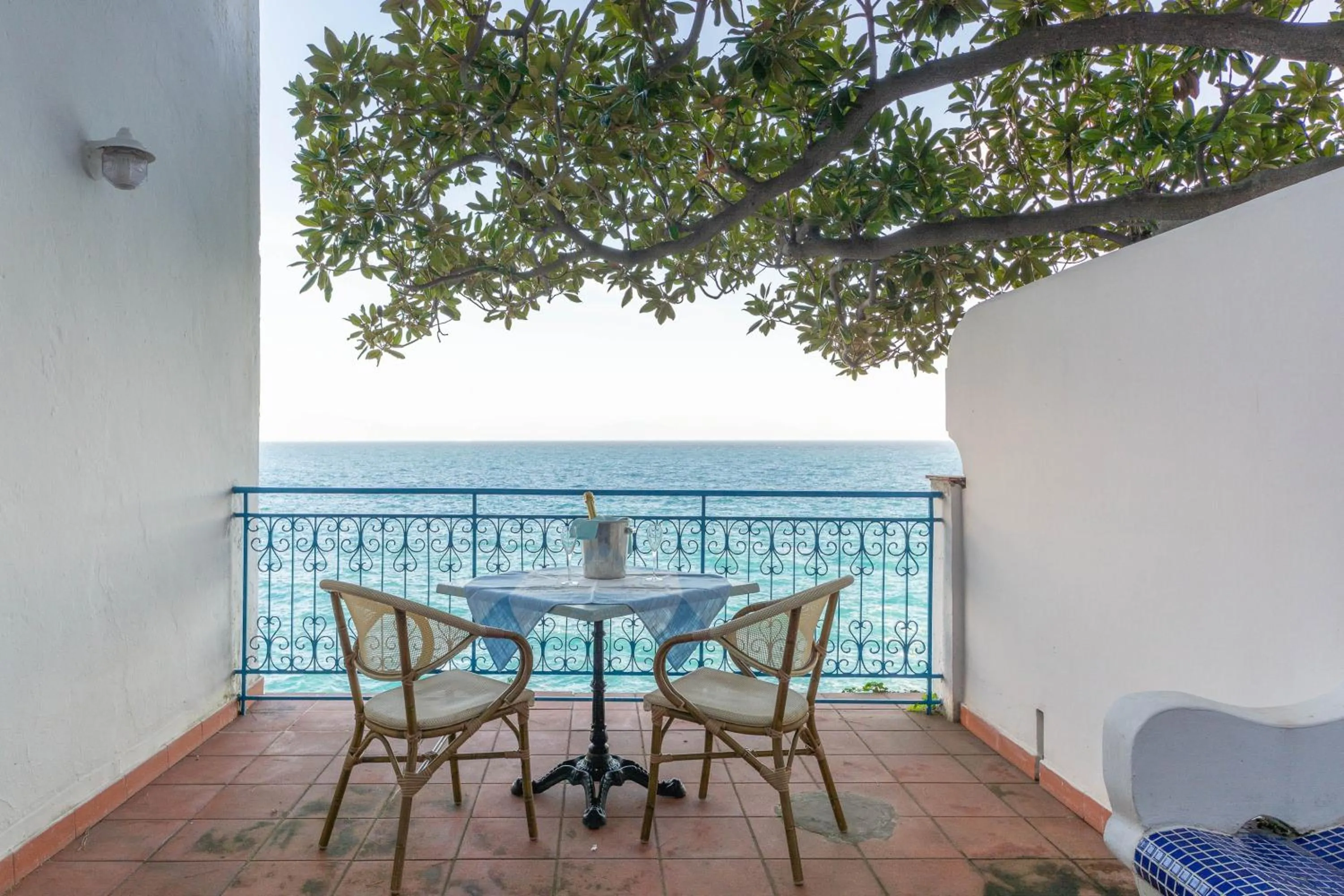 Patio in Hotel Villa San Michele