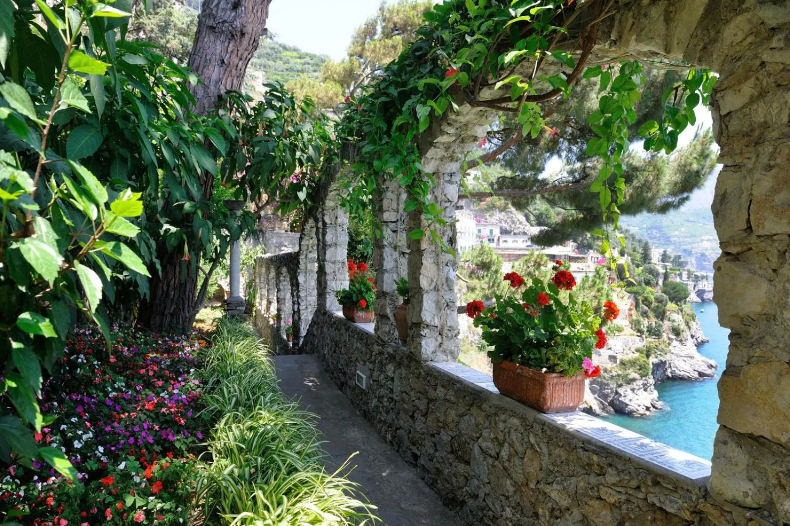 Natural landscape in Hotel Villa San Michele