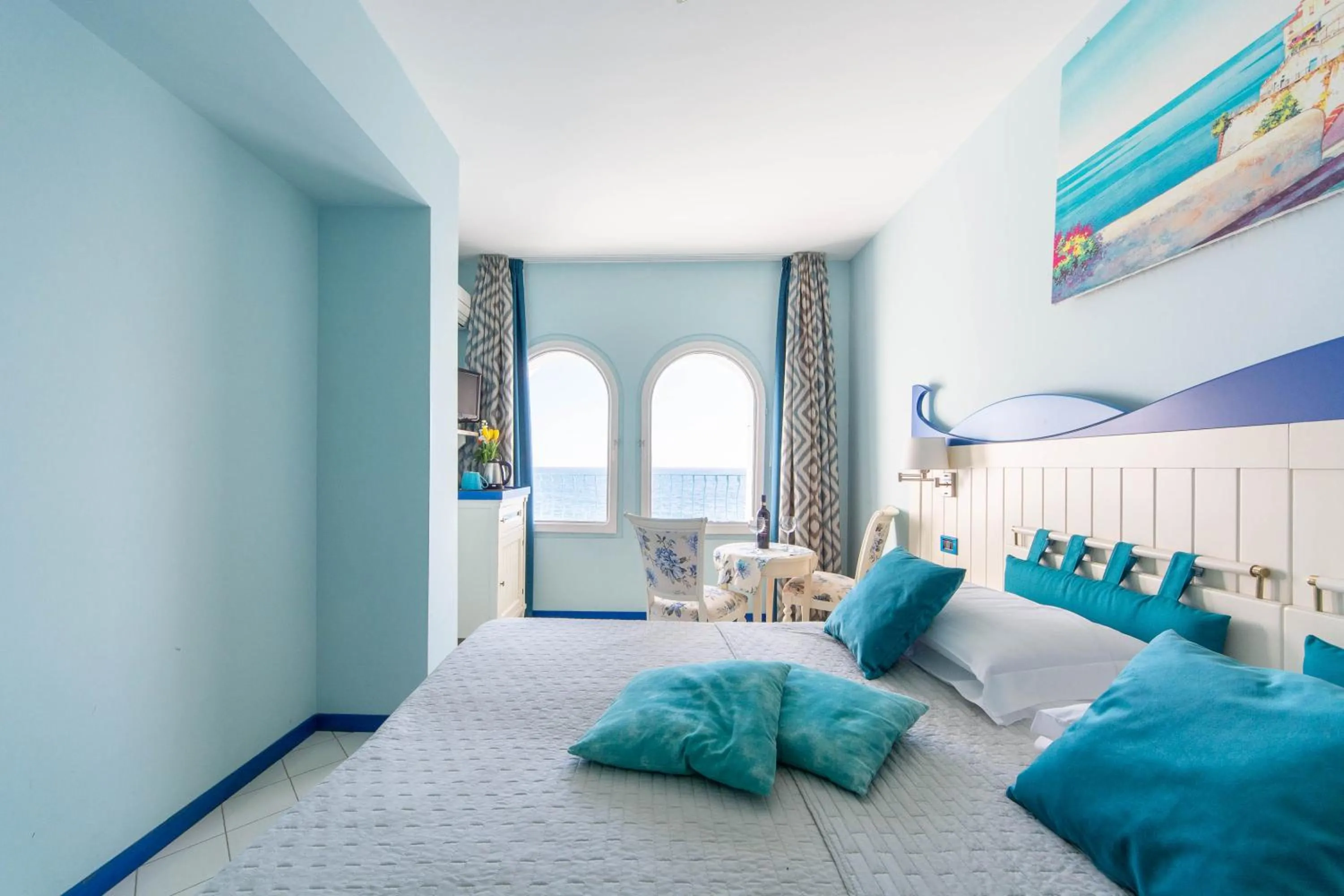 Bed in Hotel Villa San Michele