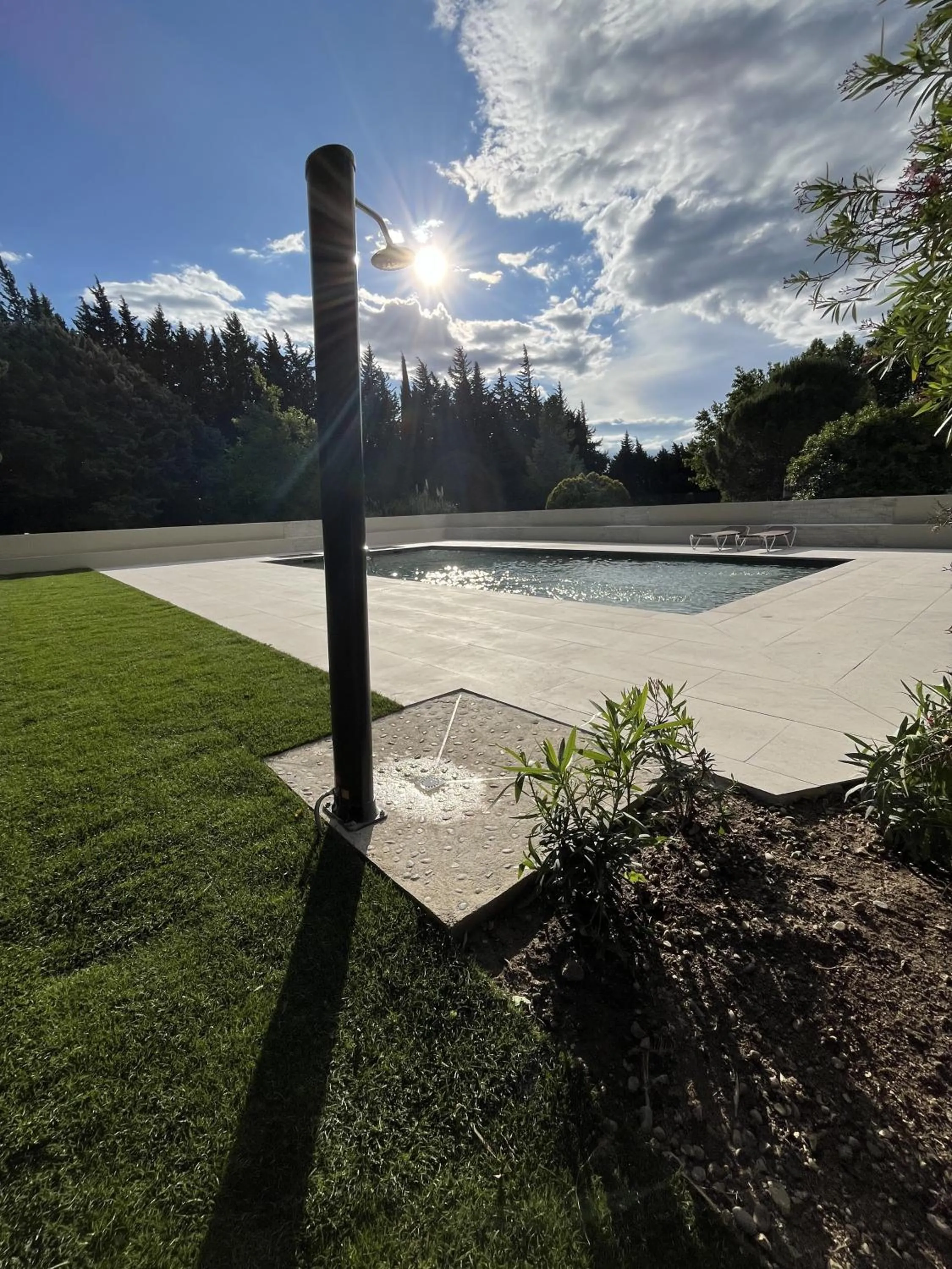 Swimming pool in Moulin de la Roque