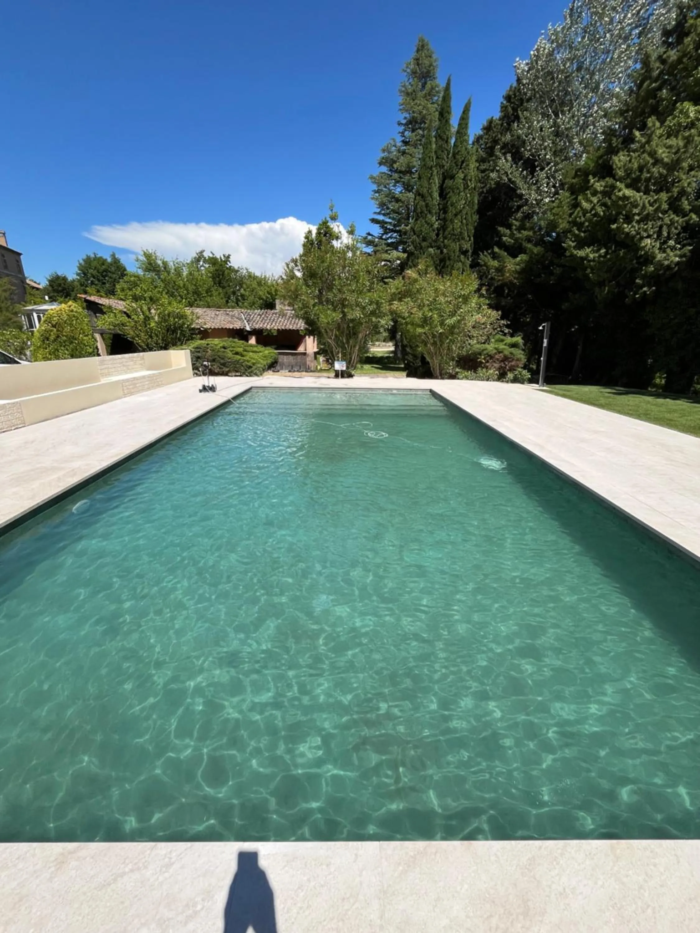 Swimming pool in Moulin de la Roque