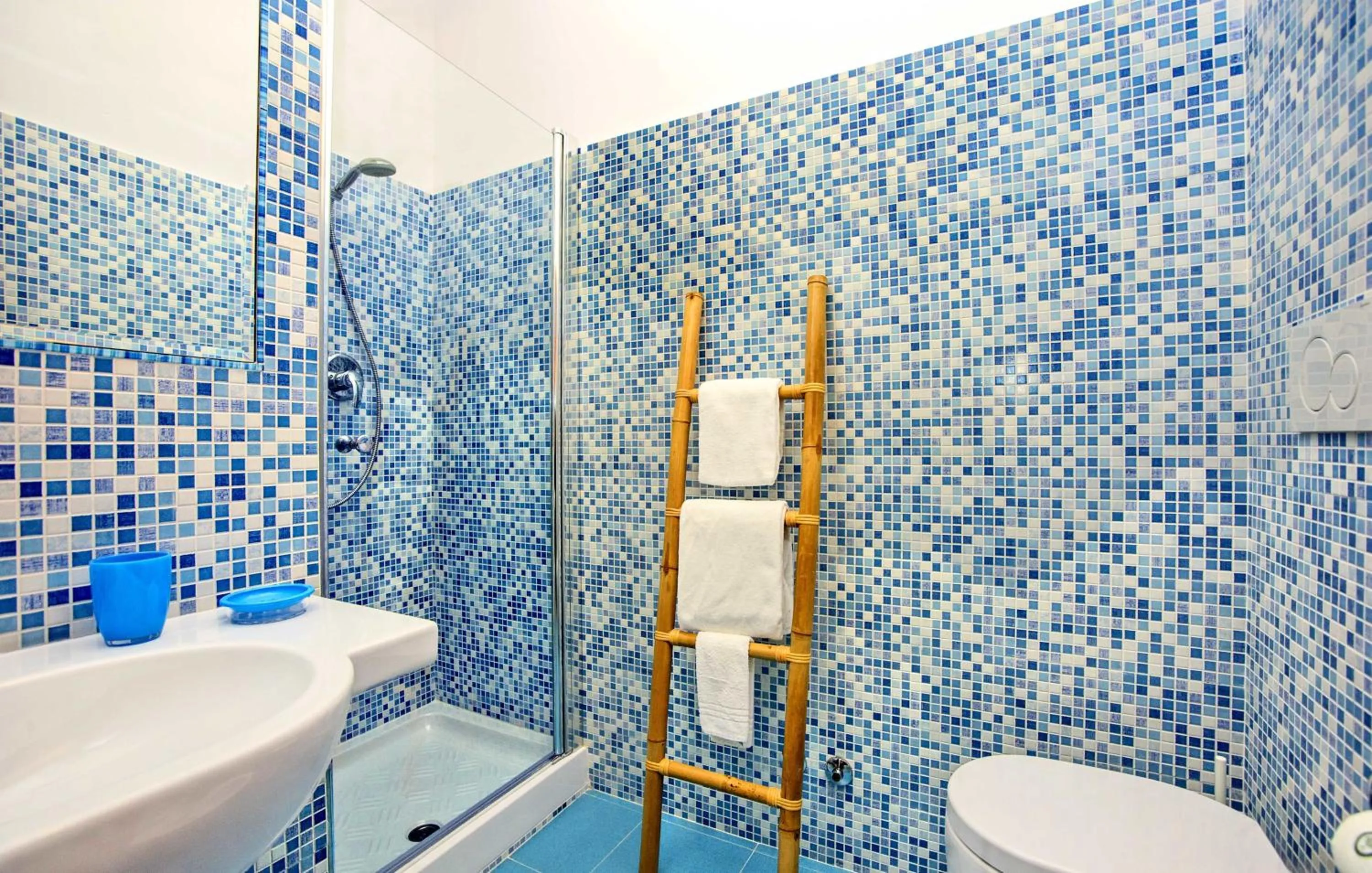 Decorative detail in Hotel Lucerna