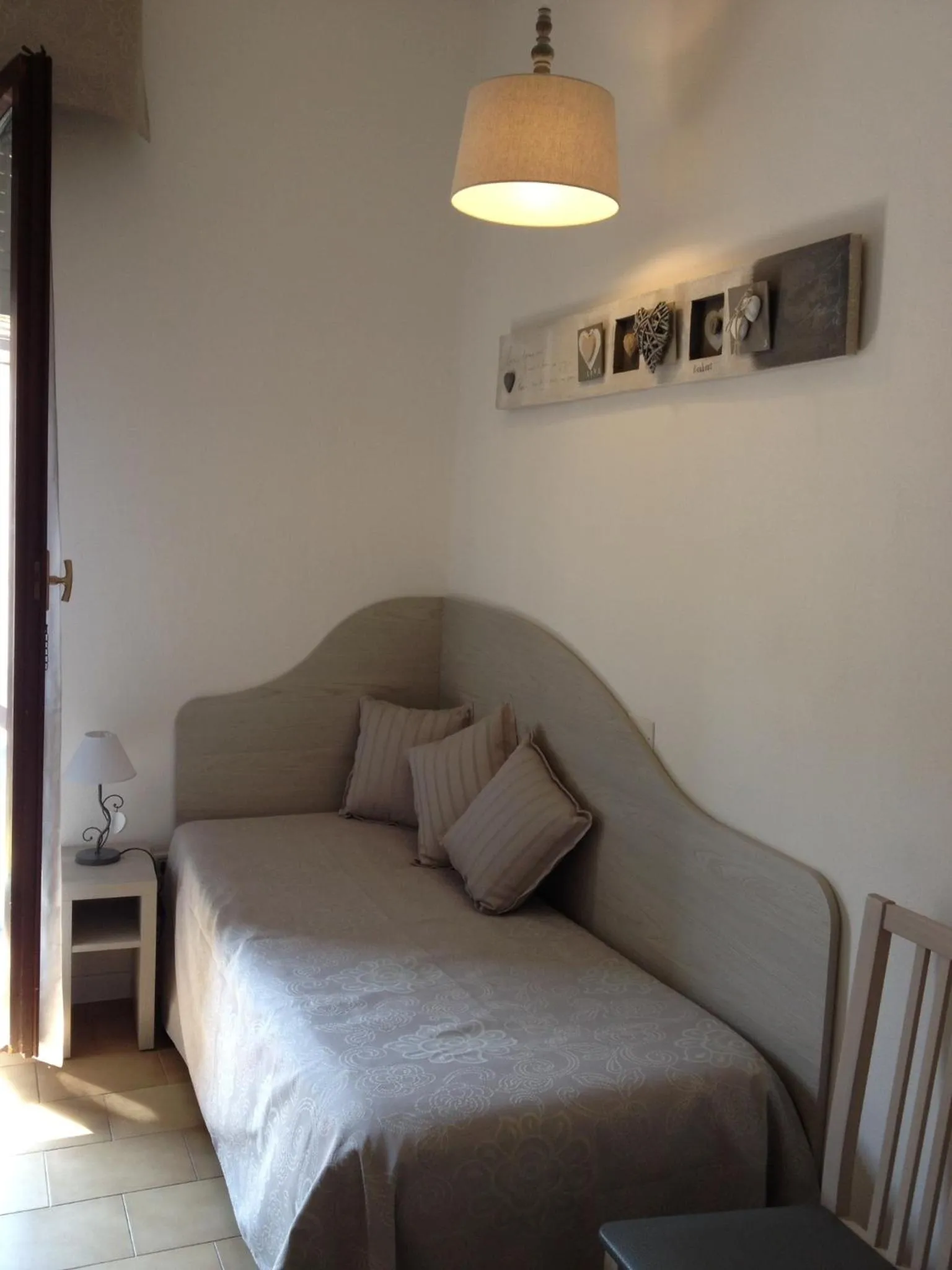 Bed in Hotel Lucerna