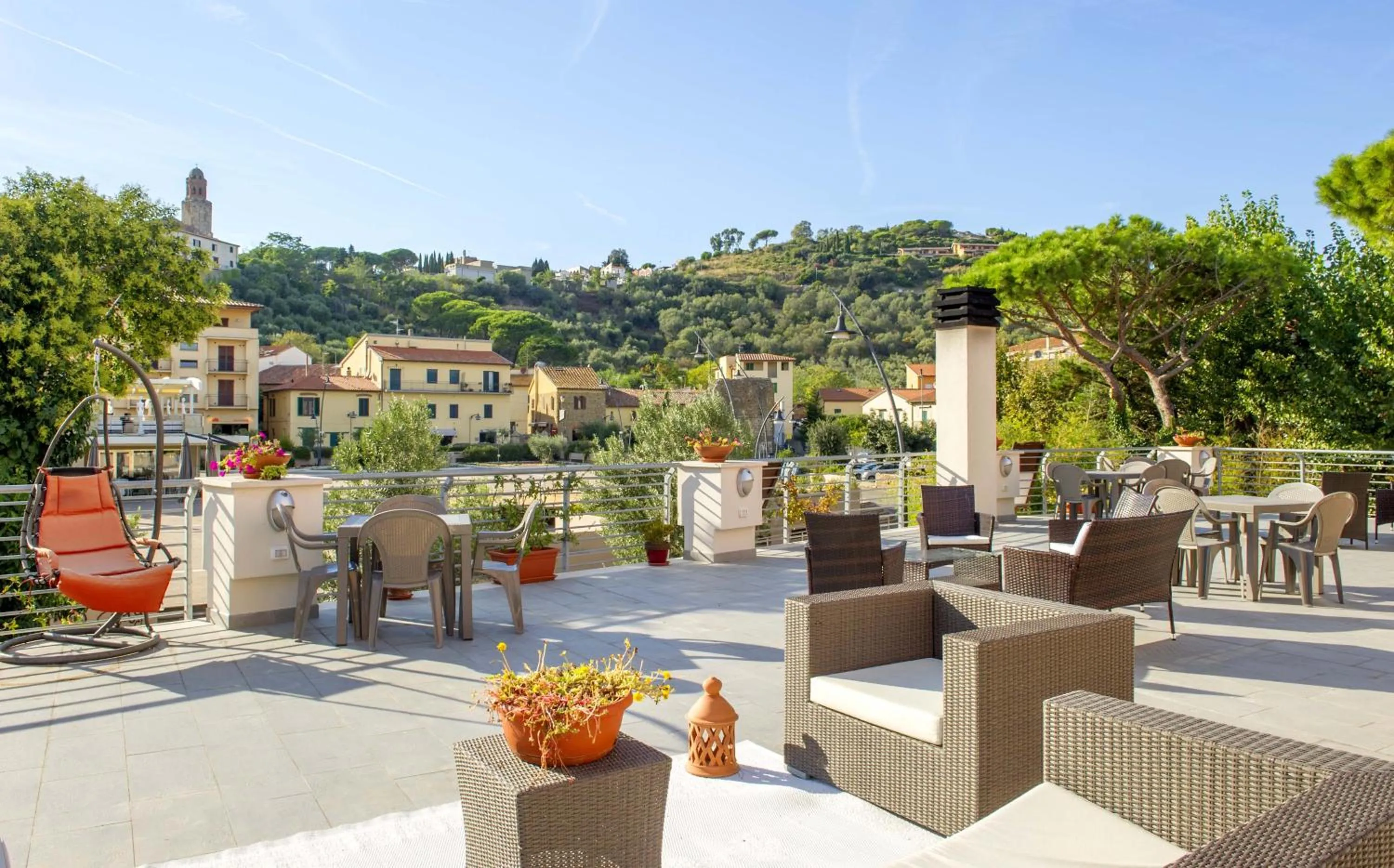 Balcony/Terrace in Hotel Lucerna