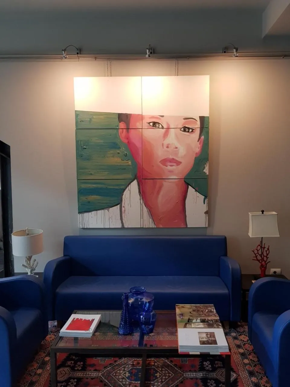 Lobby or reception in Hotel Lucerna