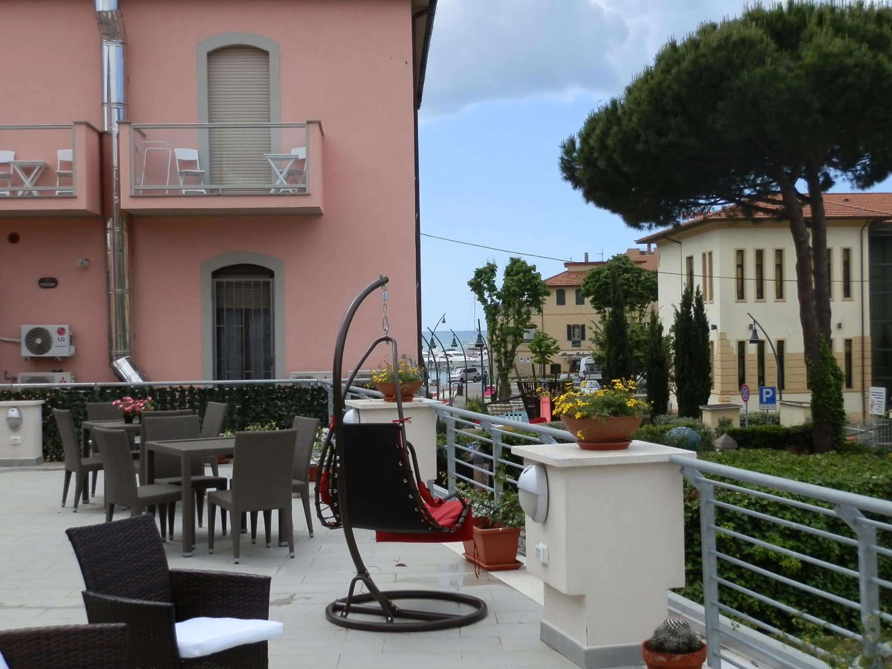 Balcony/Terrace in Hotel Lucerna