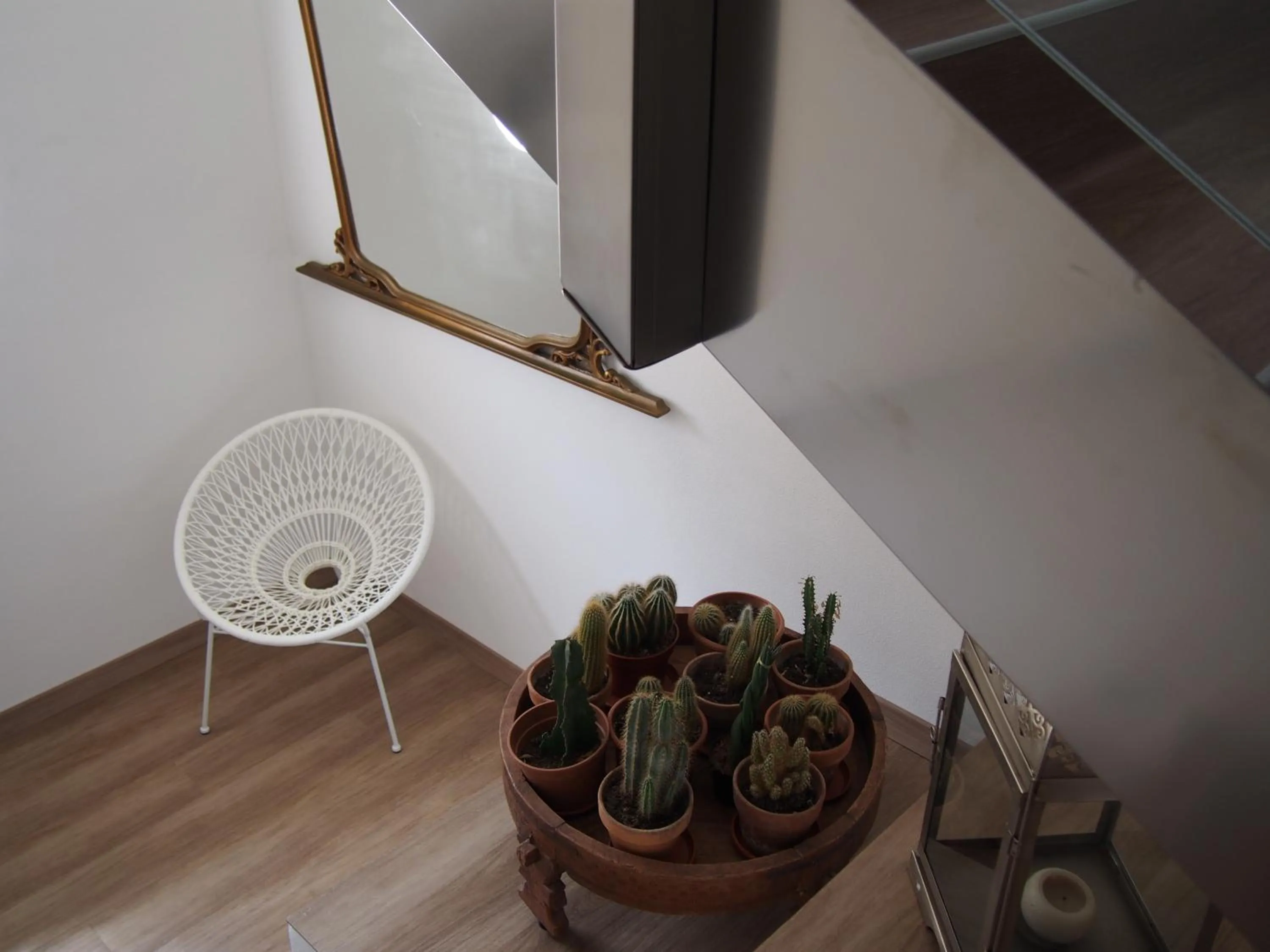 Decorative detail in Hotel Lucerna