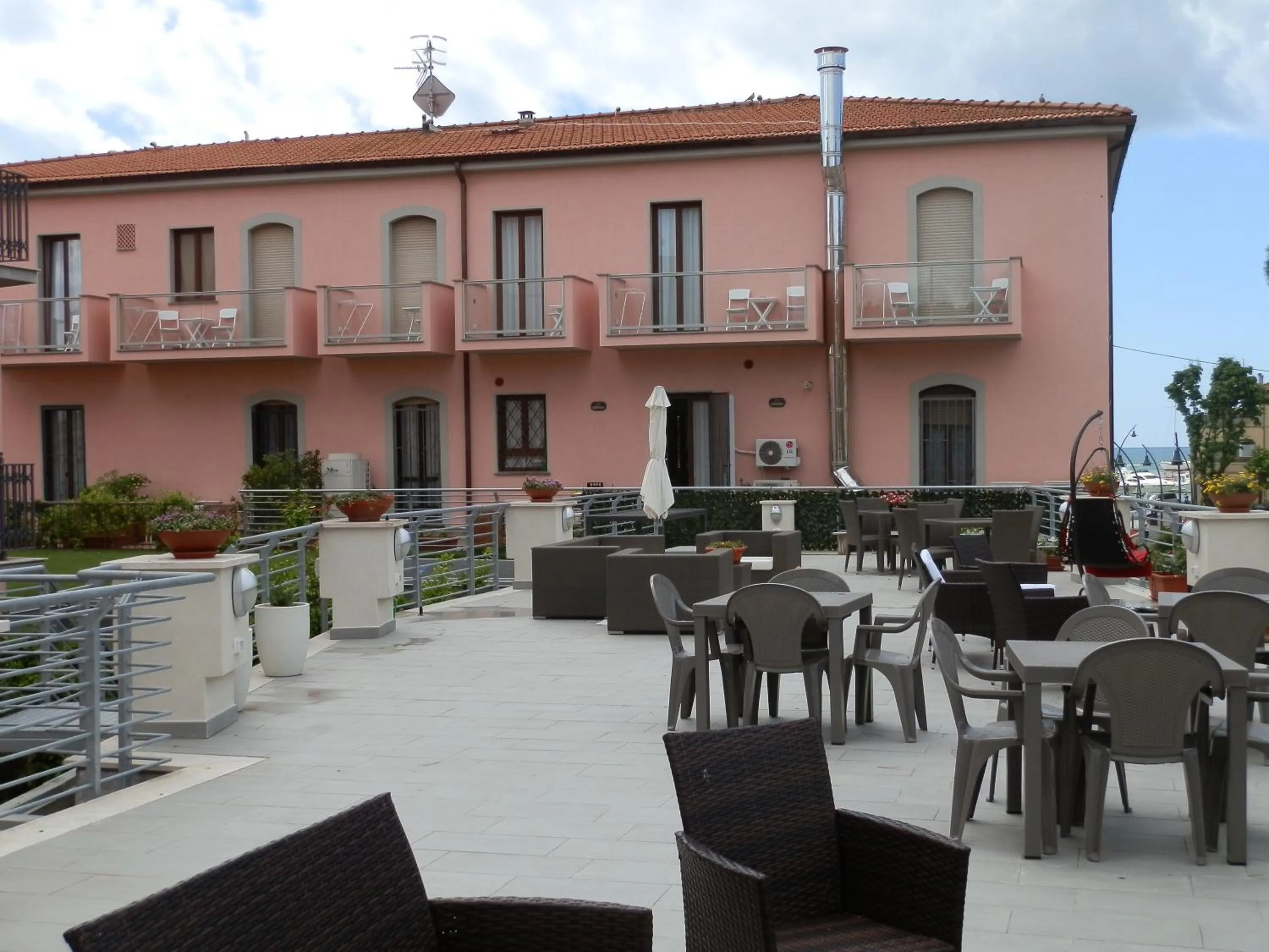 Balcony/Terrace in Hotel Lucerna