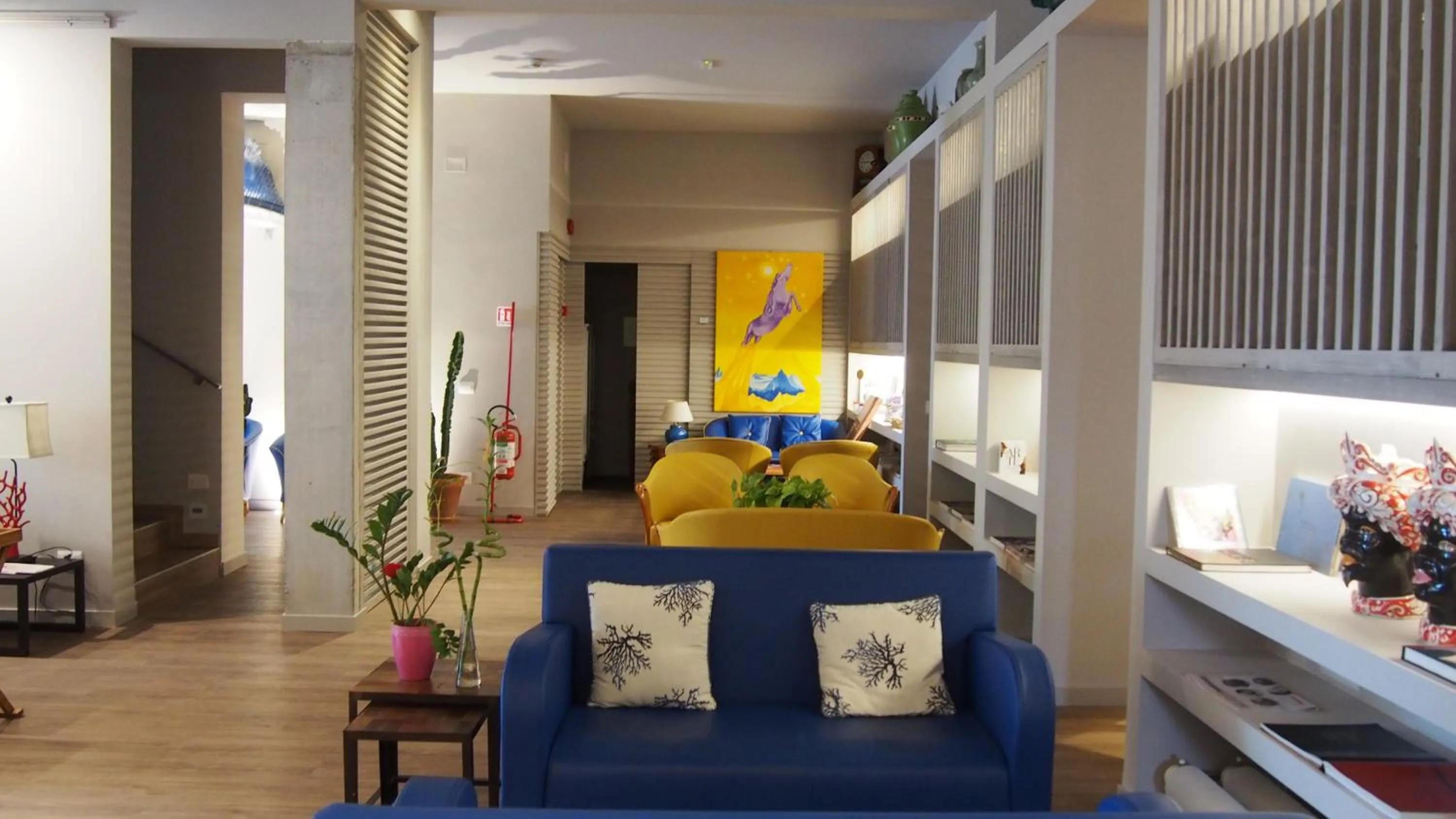 Lobby or reception in Hotel Lucerna