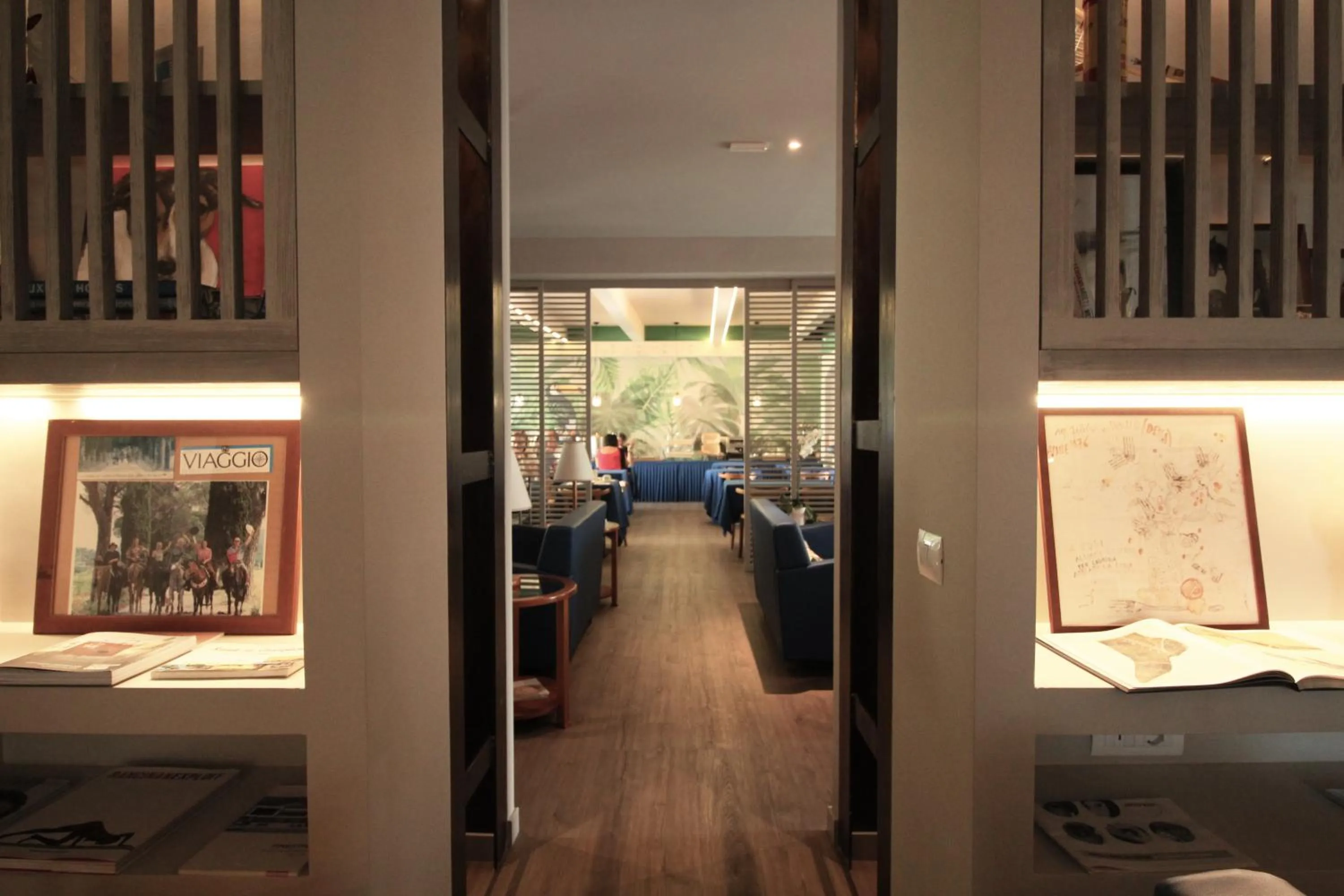 Communal lounge/ TV room in Hotel Lucerna