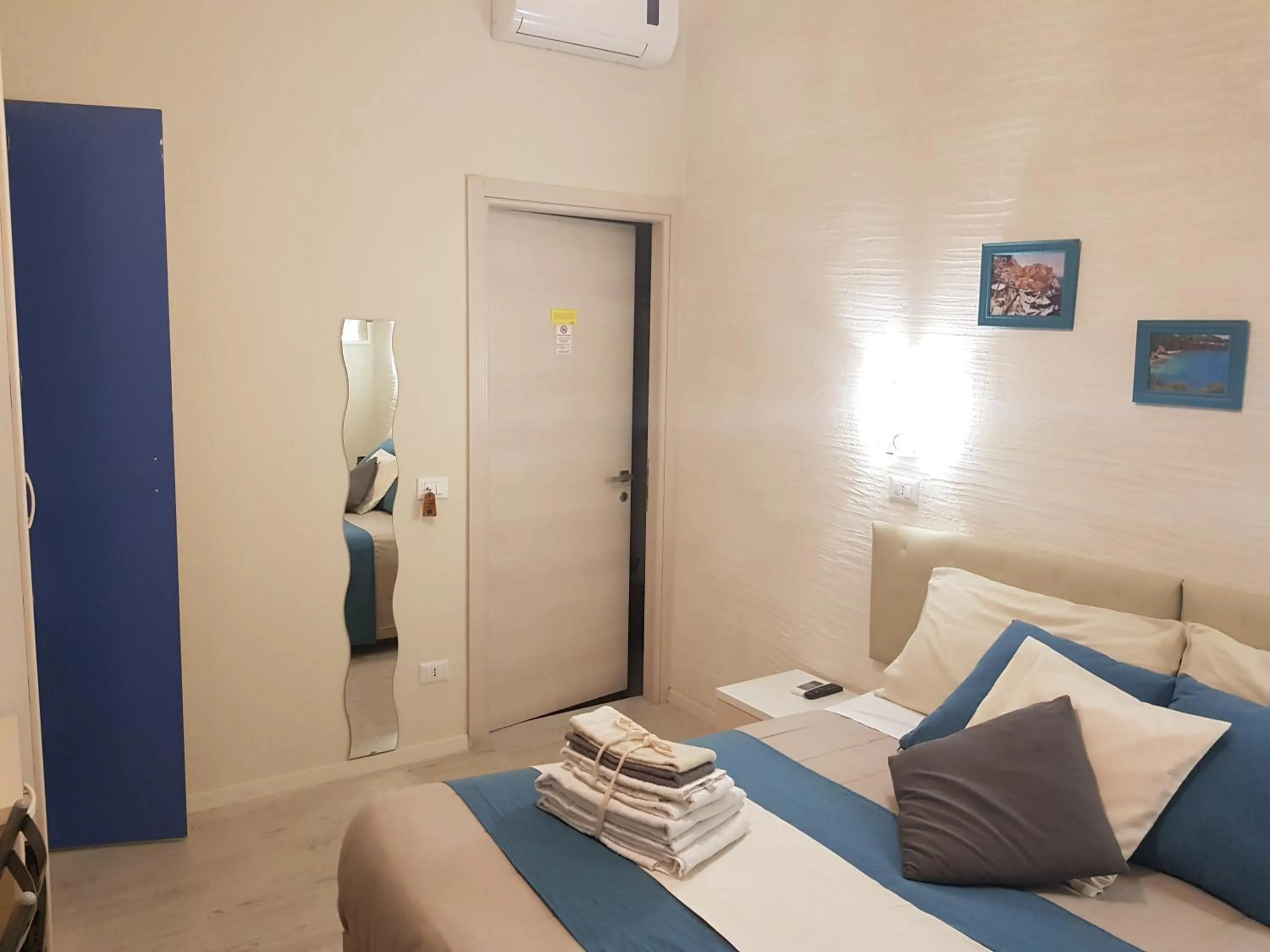 Bed in Il Quadrifoglio guesthouse