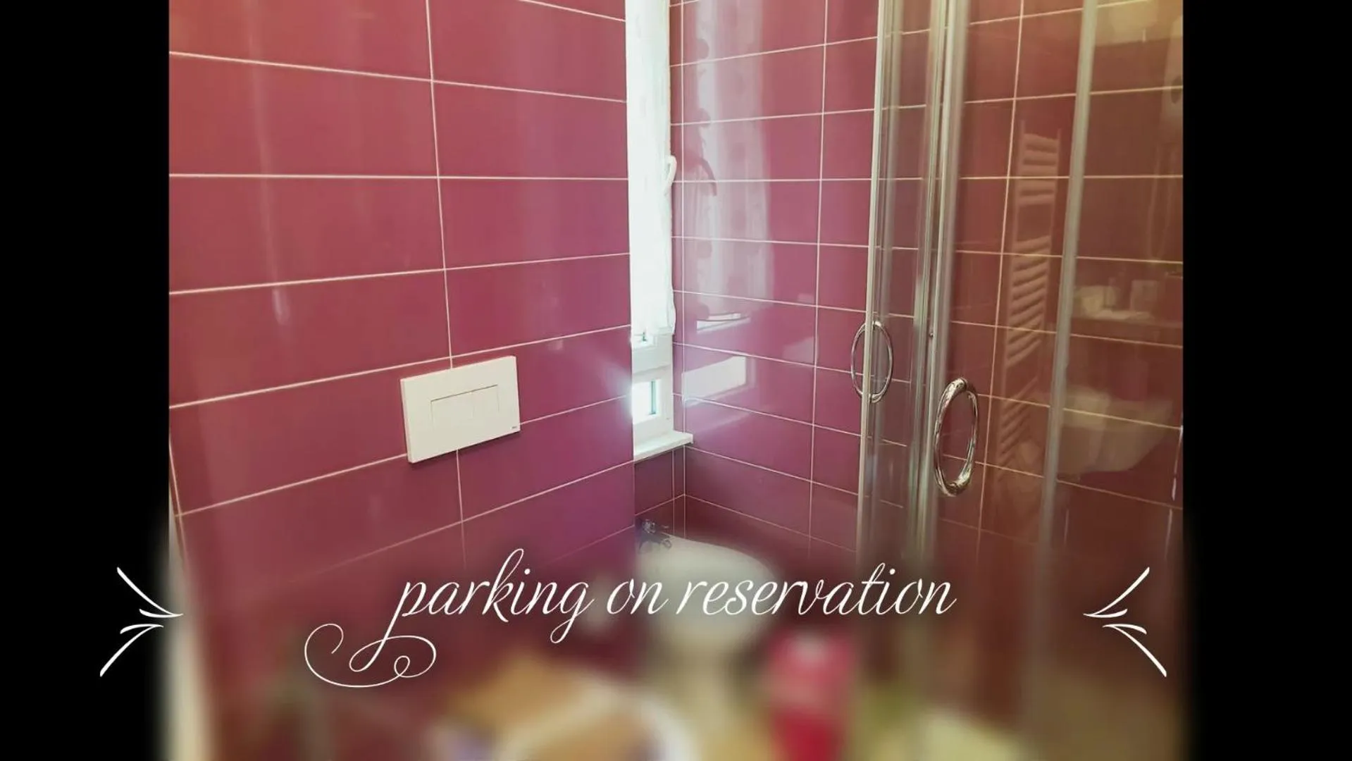 Shower in Il Quadrifoglio guesthouse