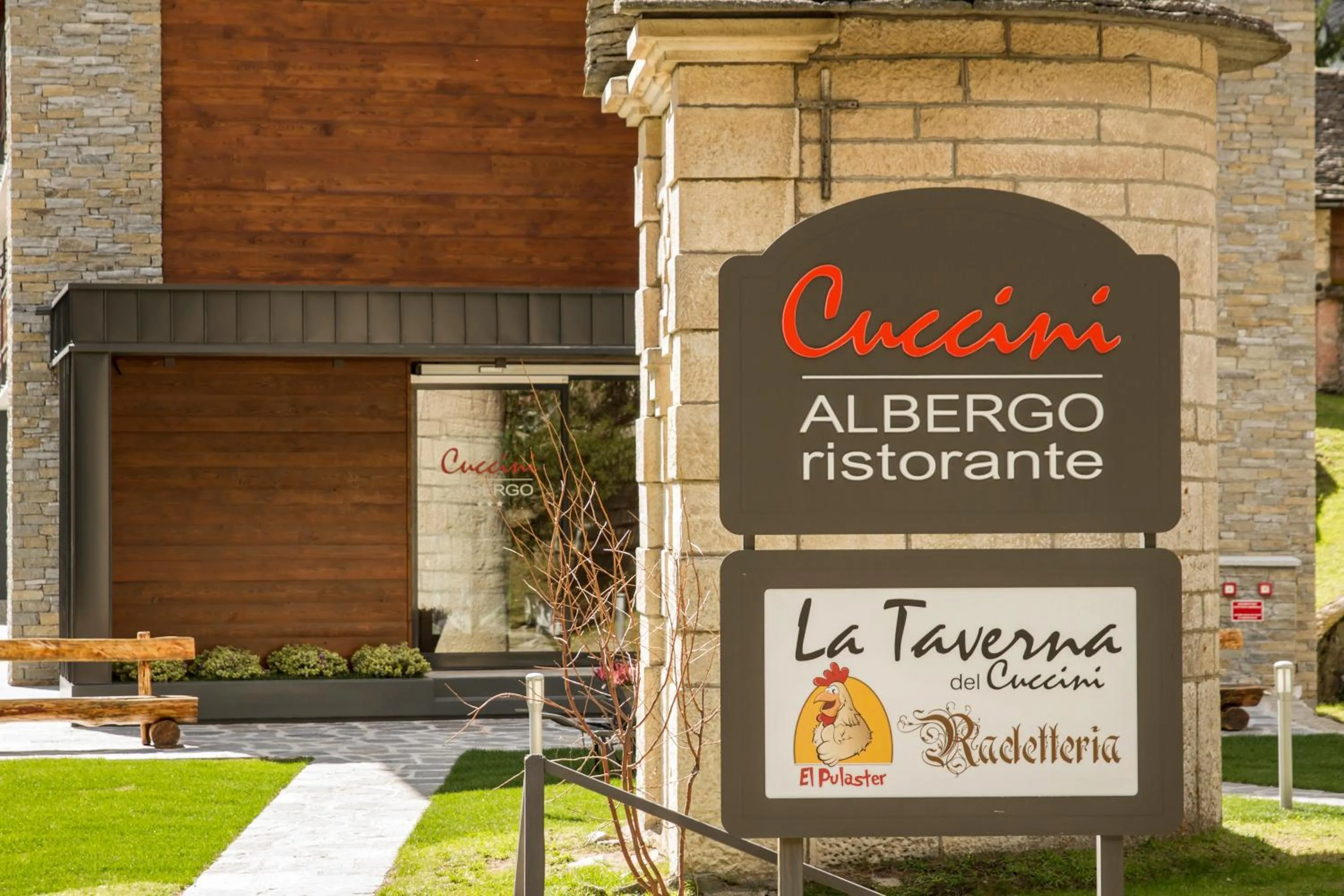 Property logo or sign in Albergo Ristorante Cuccini