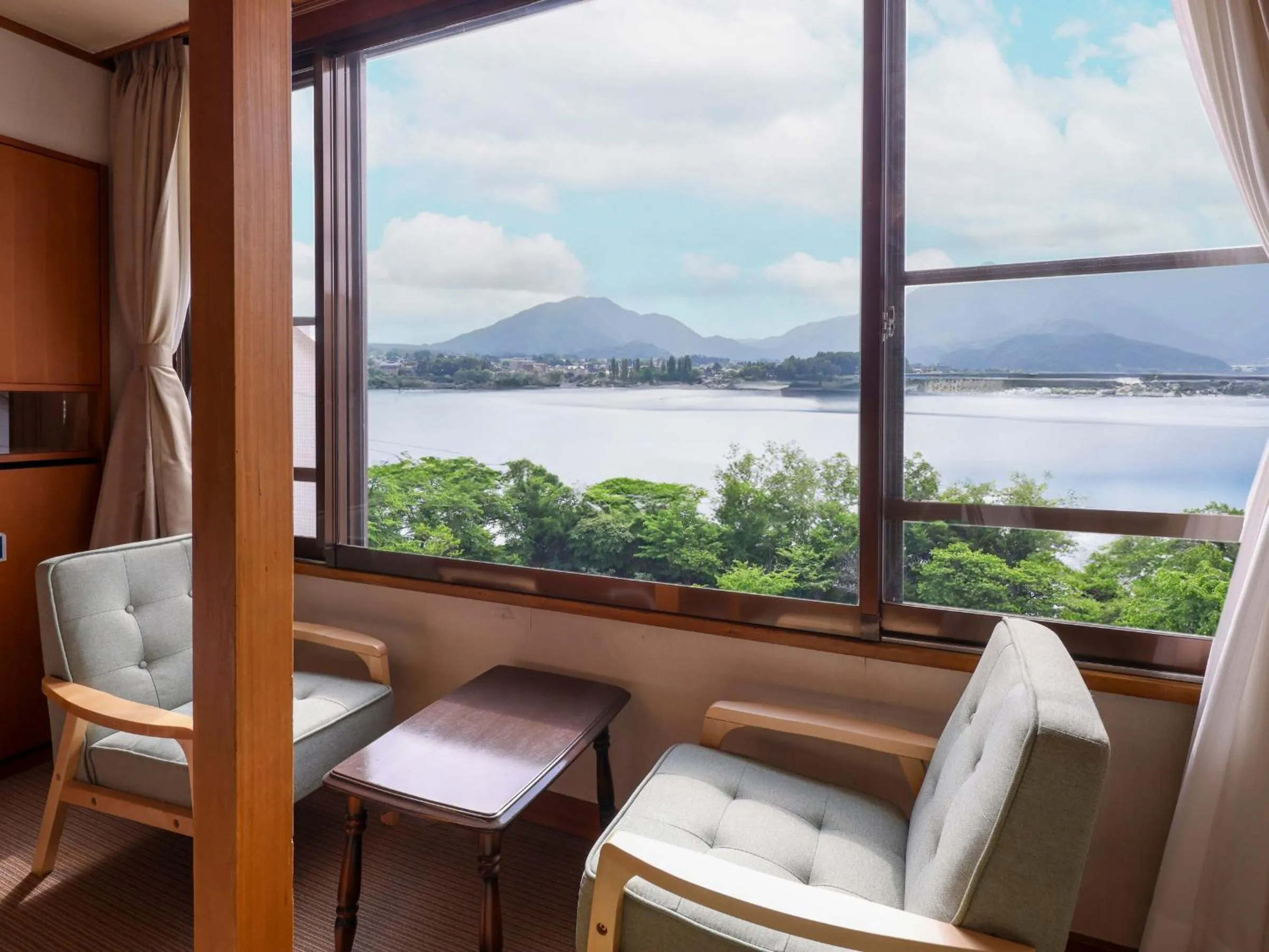 Lake view in Hotel Koryu