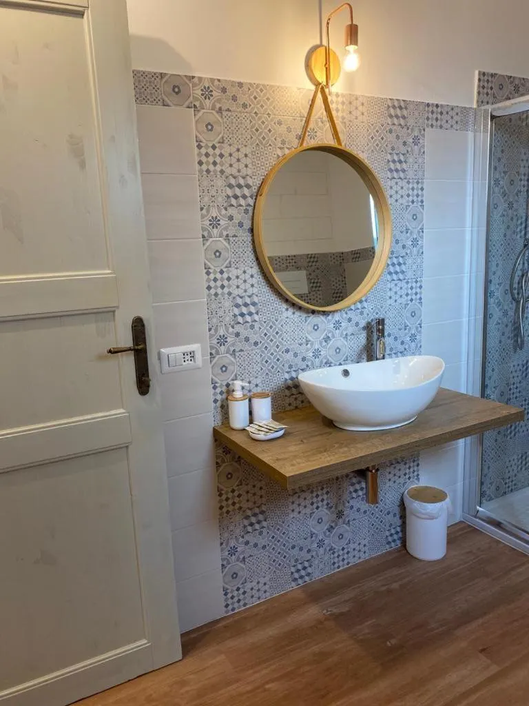 Bathroom in Country House S'Ozzastru