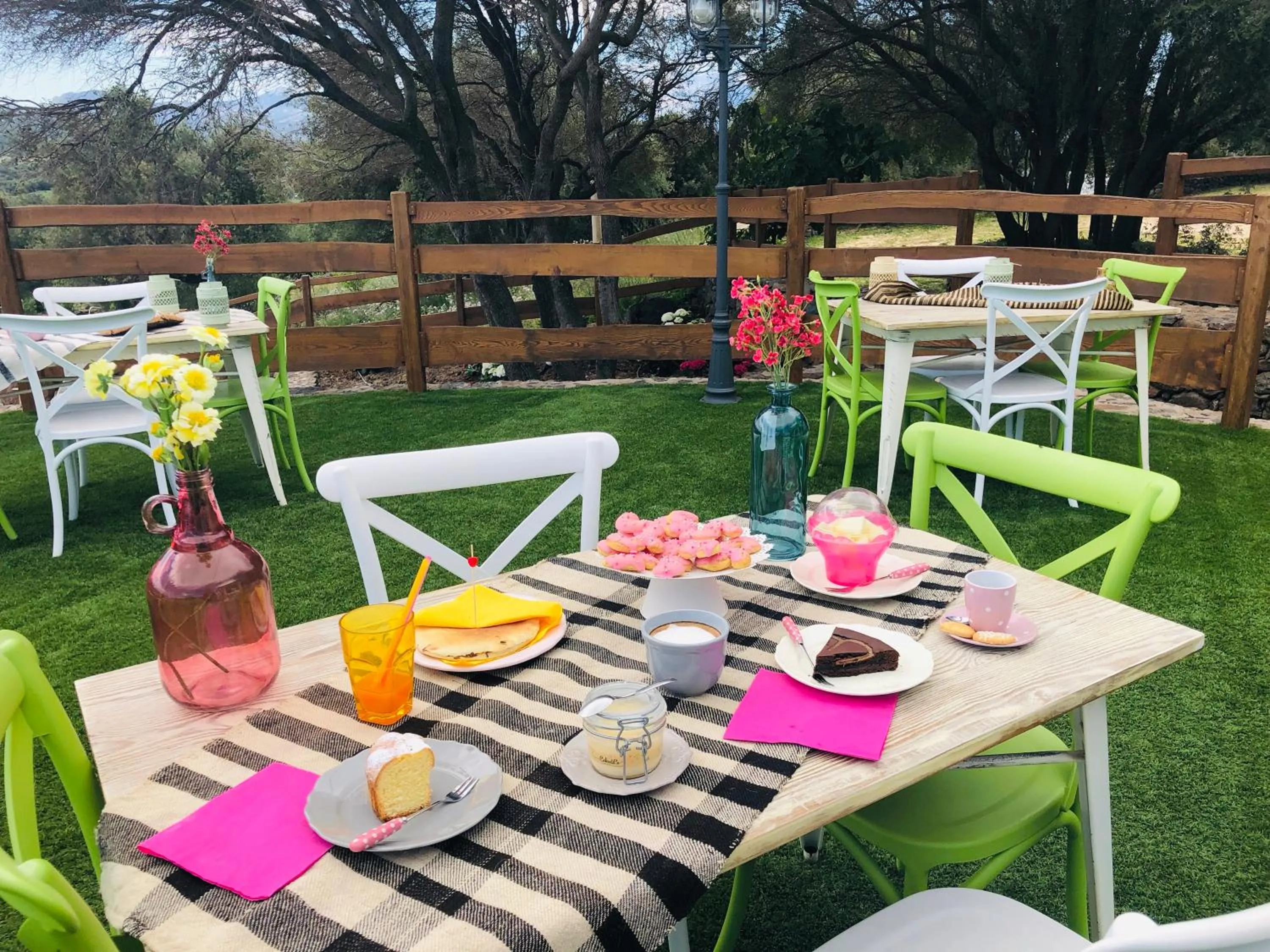 Garden in Country House S'Ozzastru