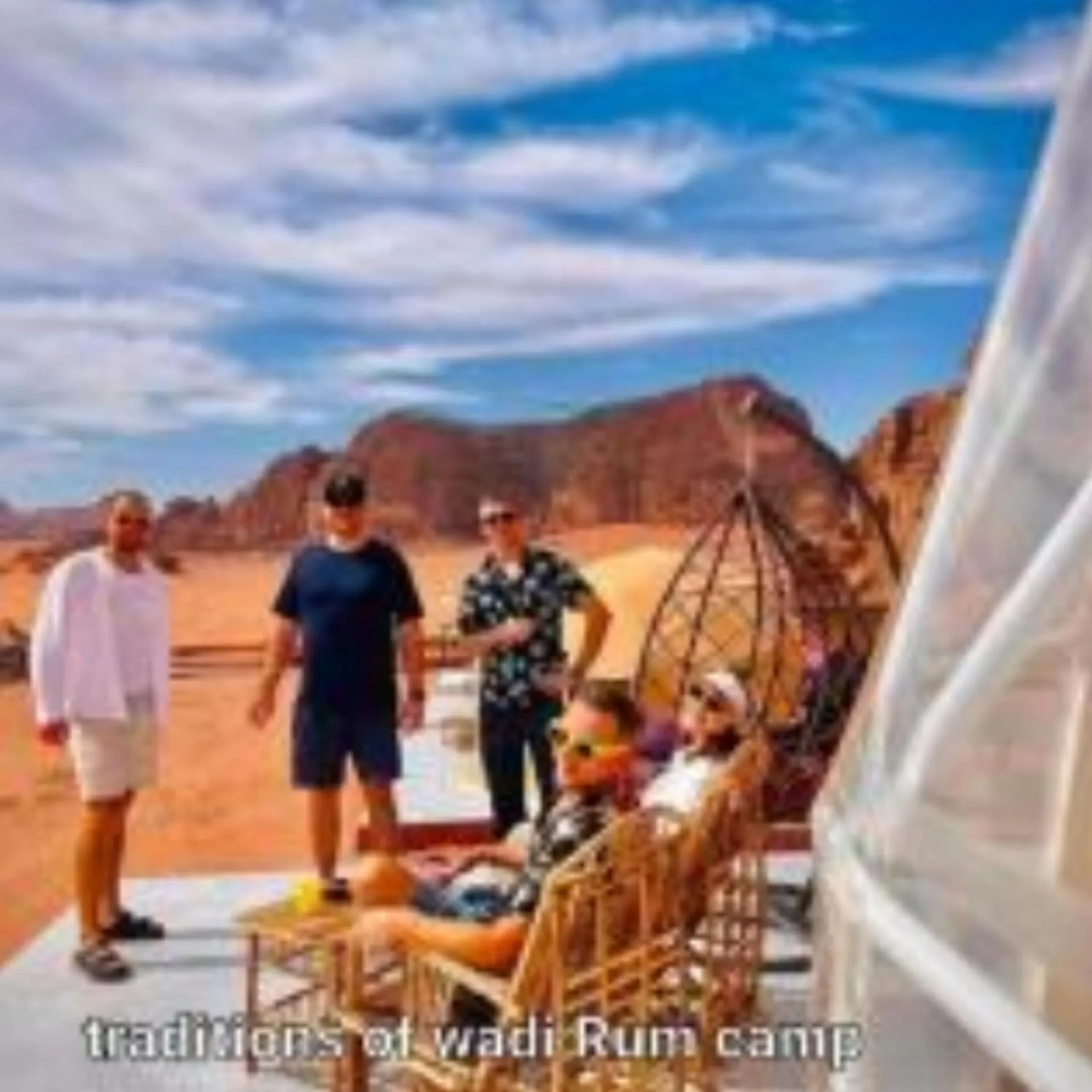 Traditions of Wadi Rum camp & jeep tour
