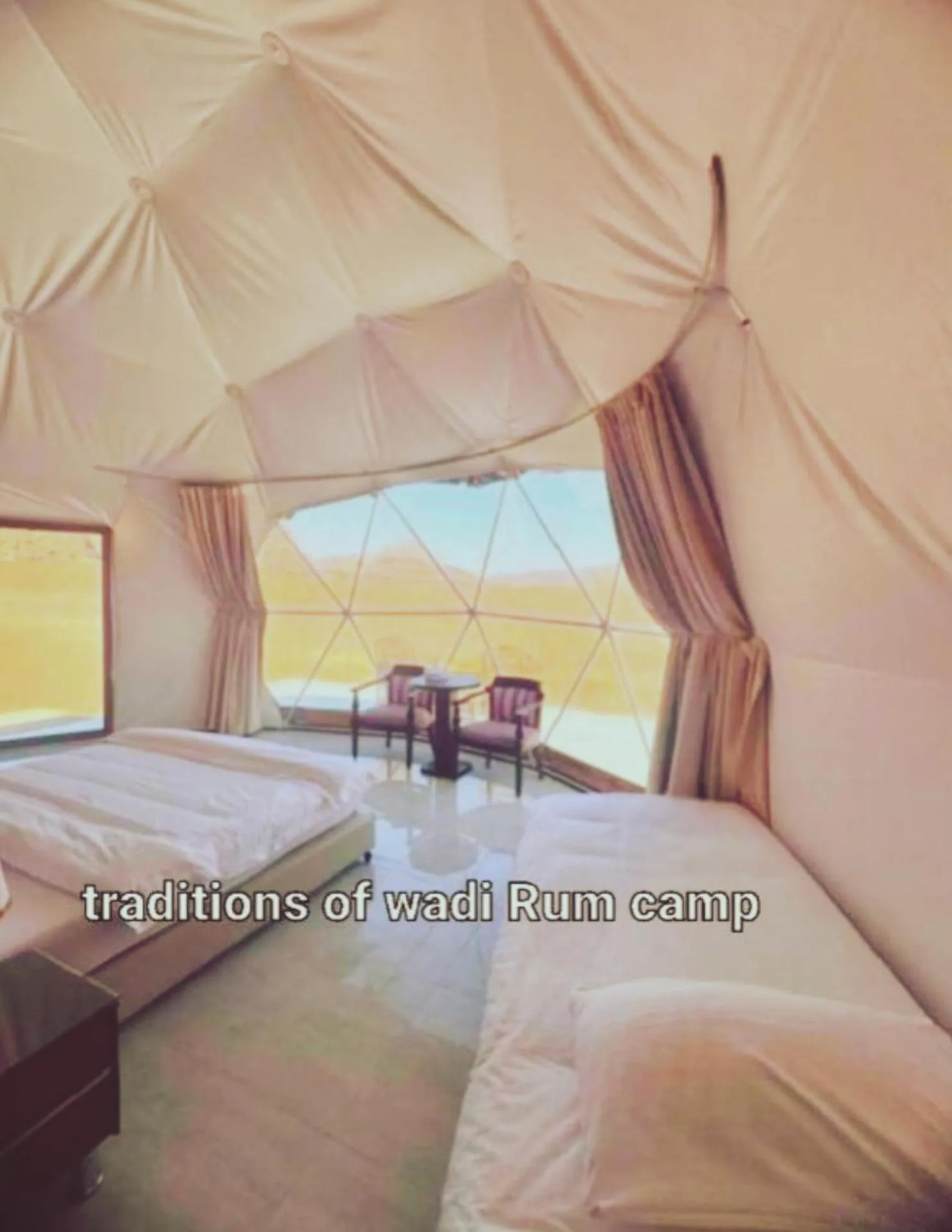Traditions of Wadi Rum camp & jeep tour