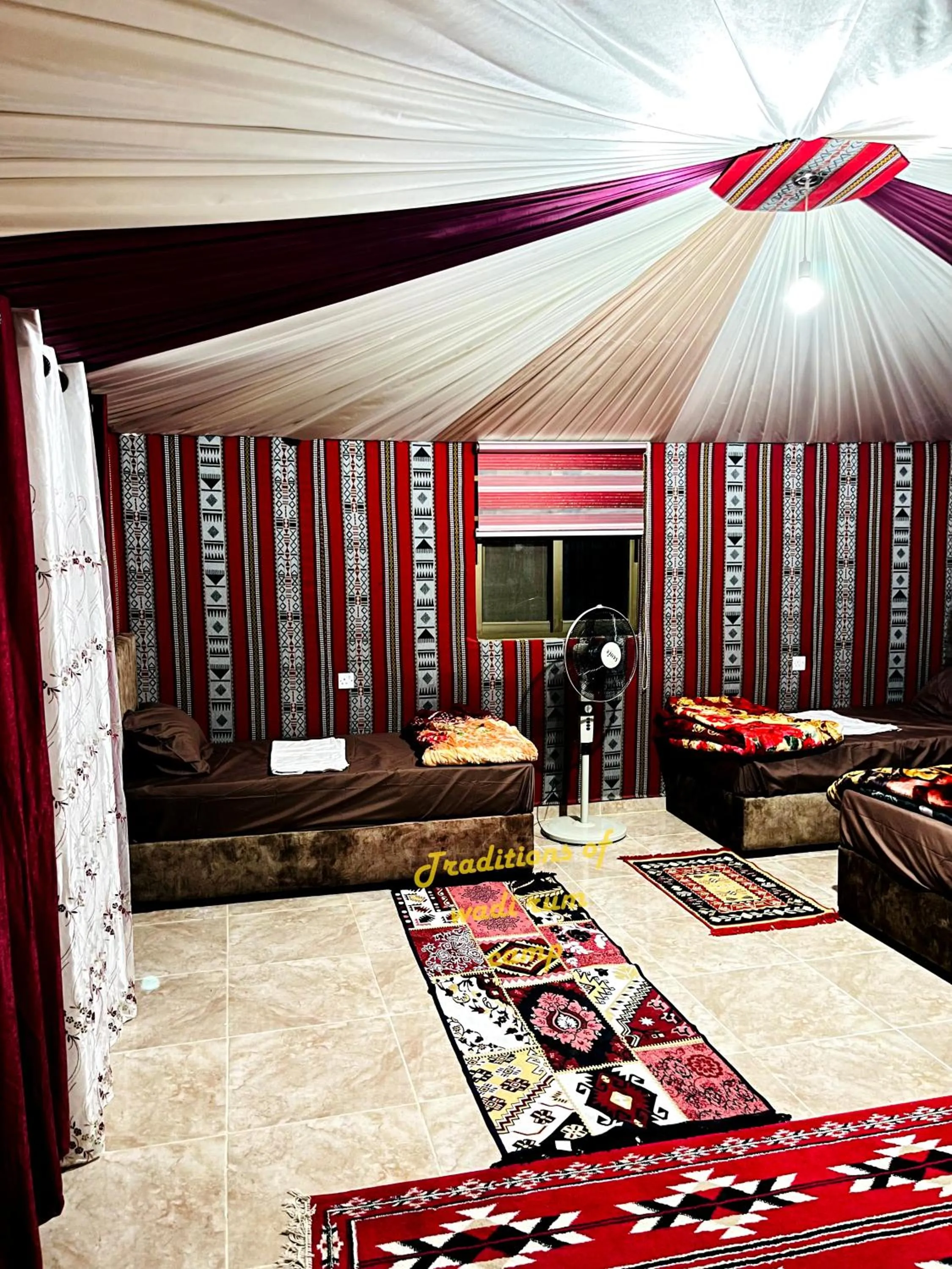 Traditions of Wadi Rum camp & jeep tour