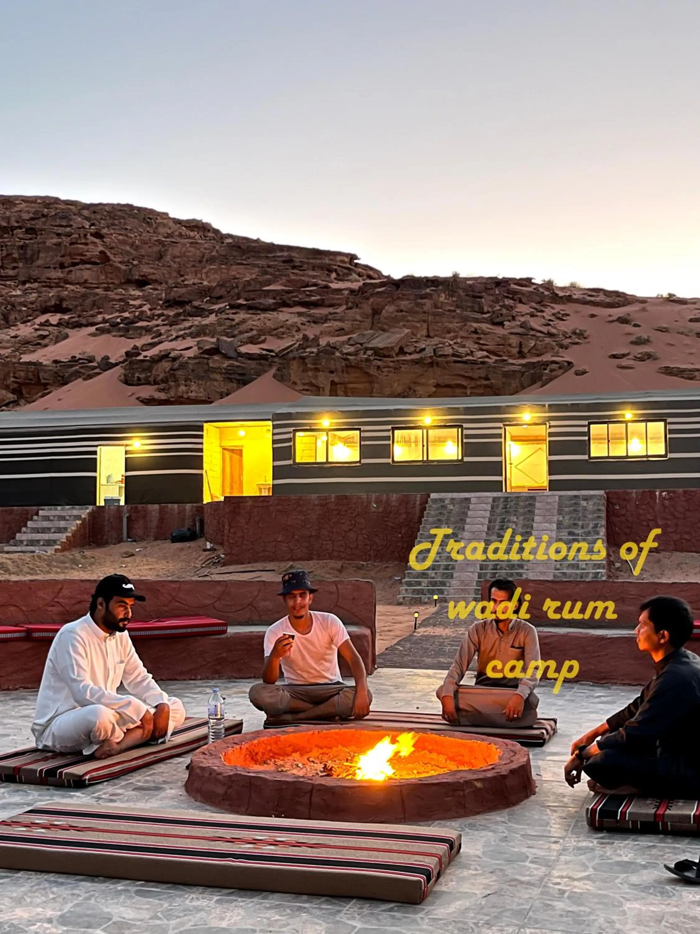 Traditions of Wadi Rum camp & jeep tour