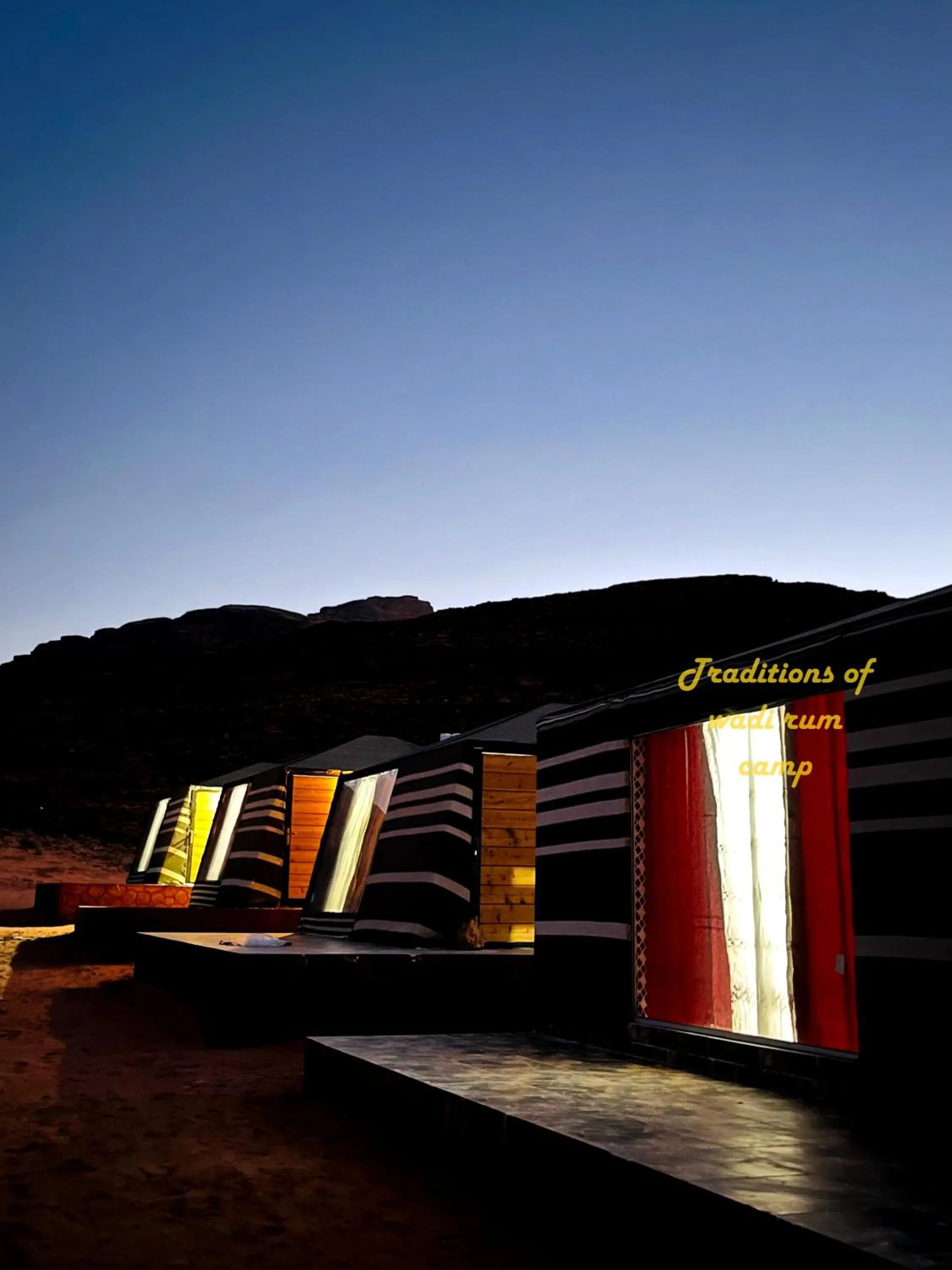 Traditions of Wadi Rum camp & jeep tour