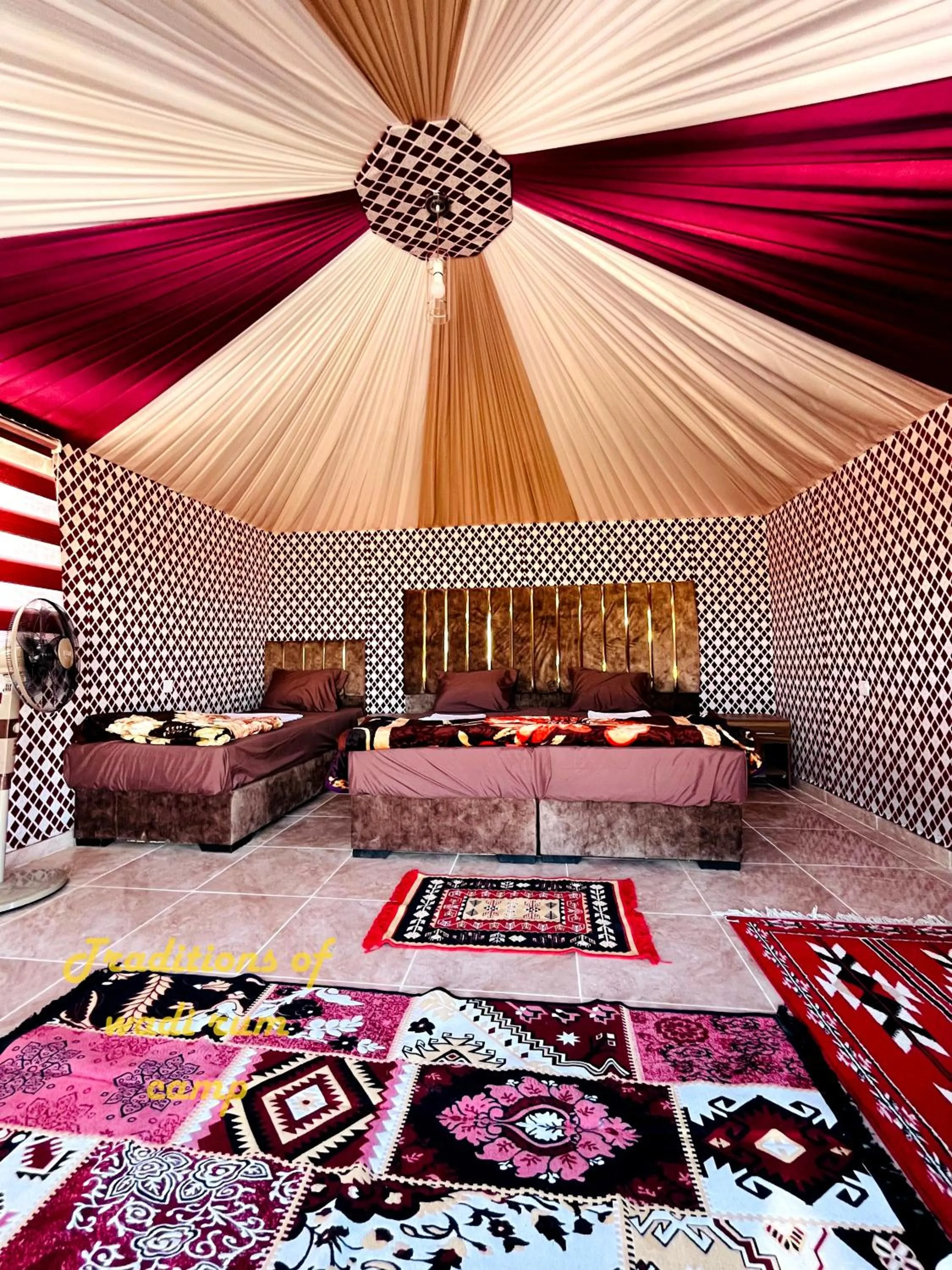 Traditions of Wadi Rum camp & jeep tour