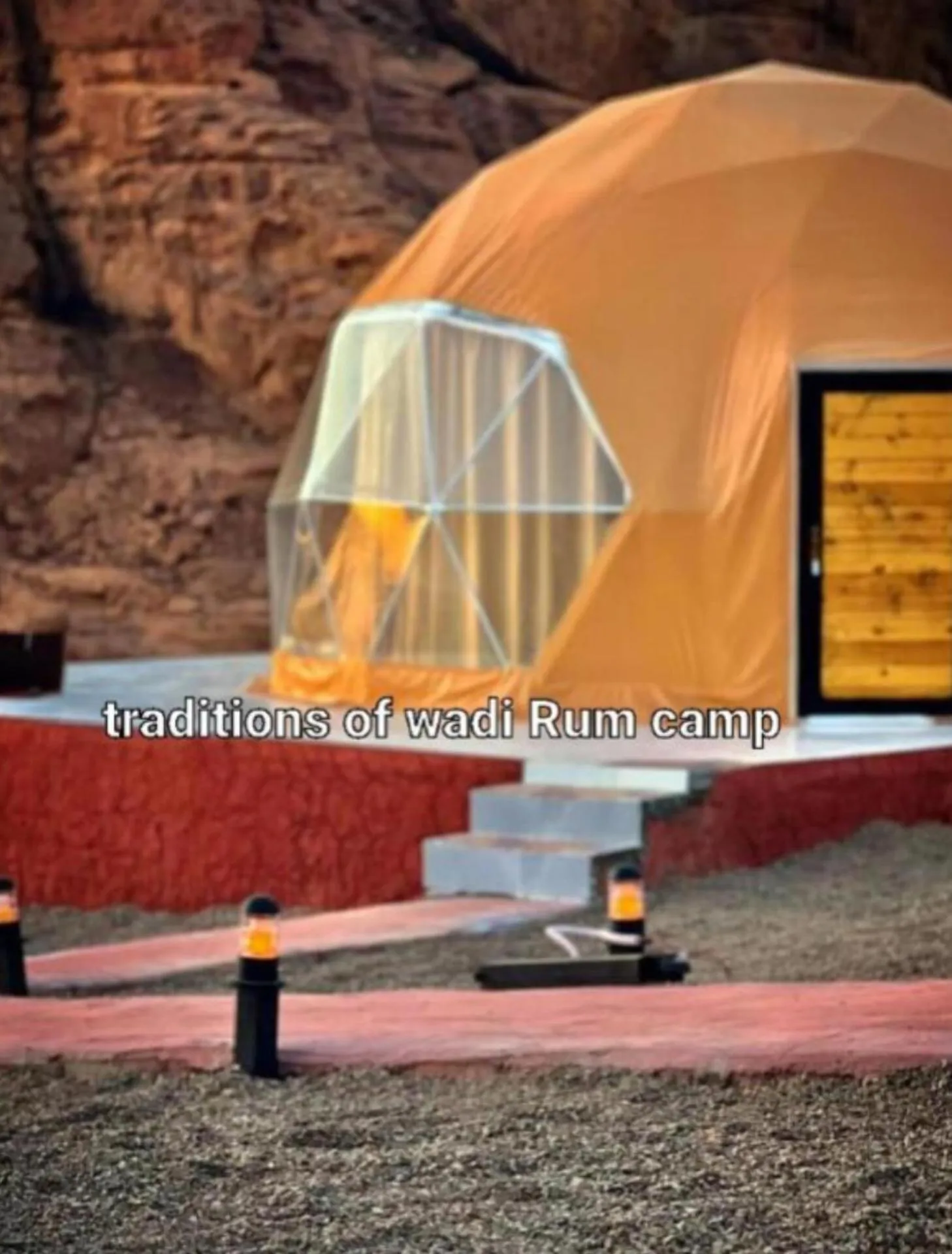 Traditions of Wadi Rum camp & jeep tour