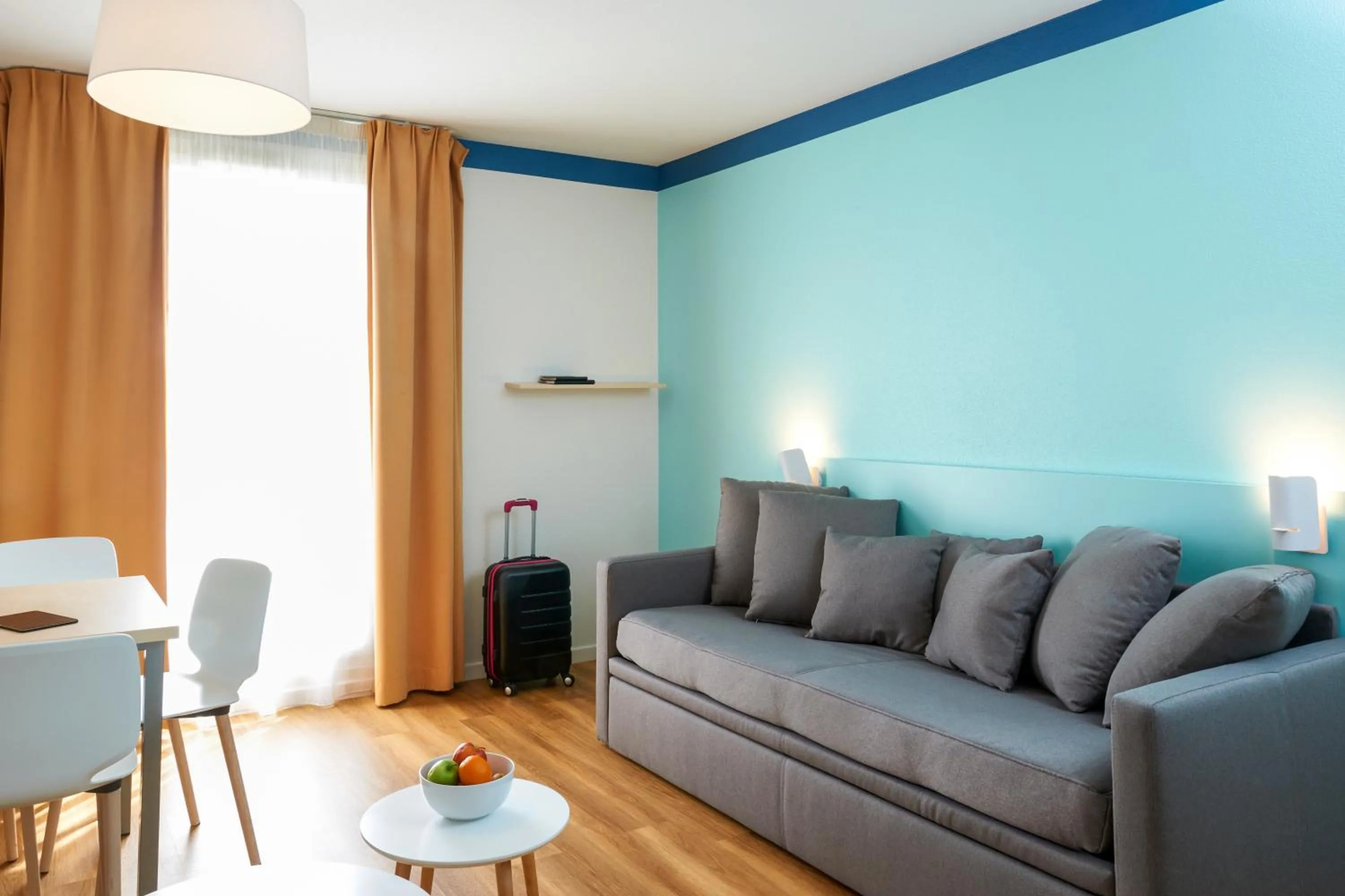 Living room in Aparthotel Adagio Access Strasbourg Illkirch