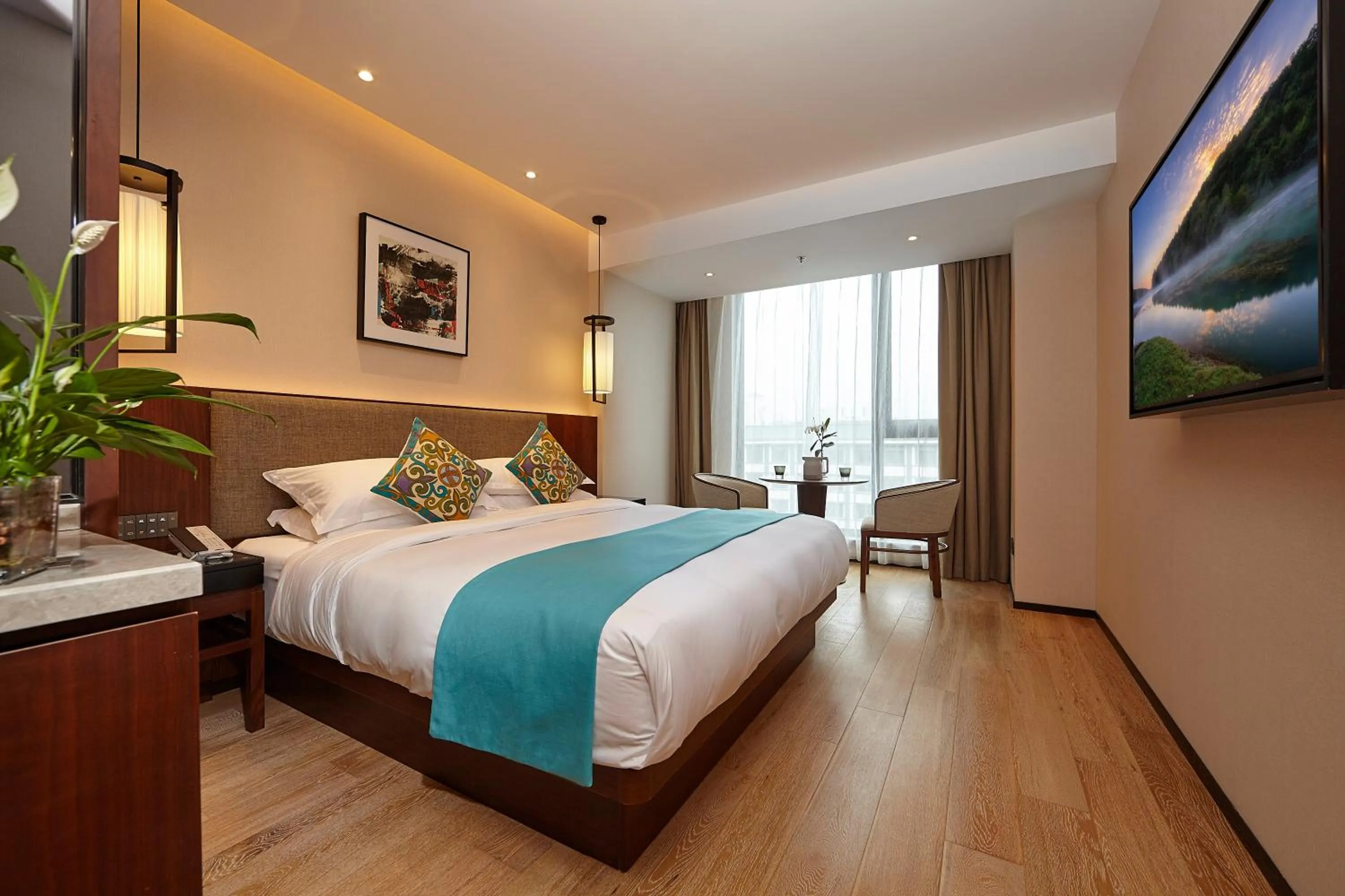 Photo of the whole room, Bed in SSAW Boutique Hotel Yangzhou