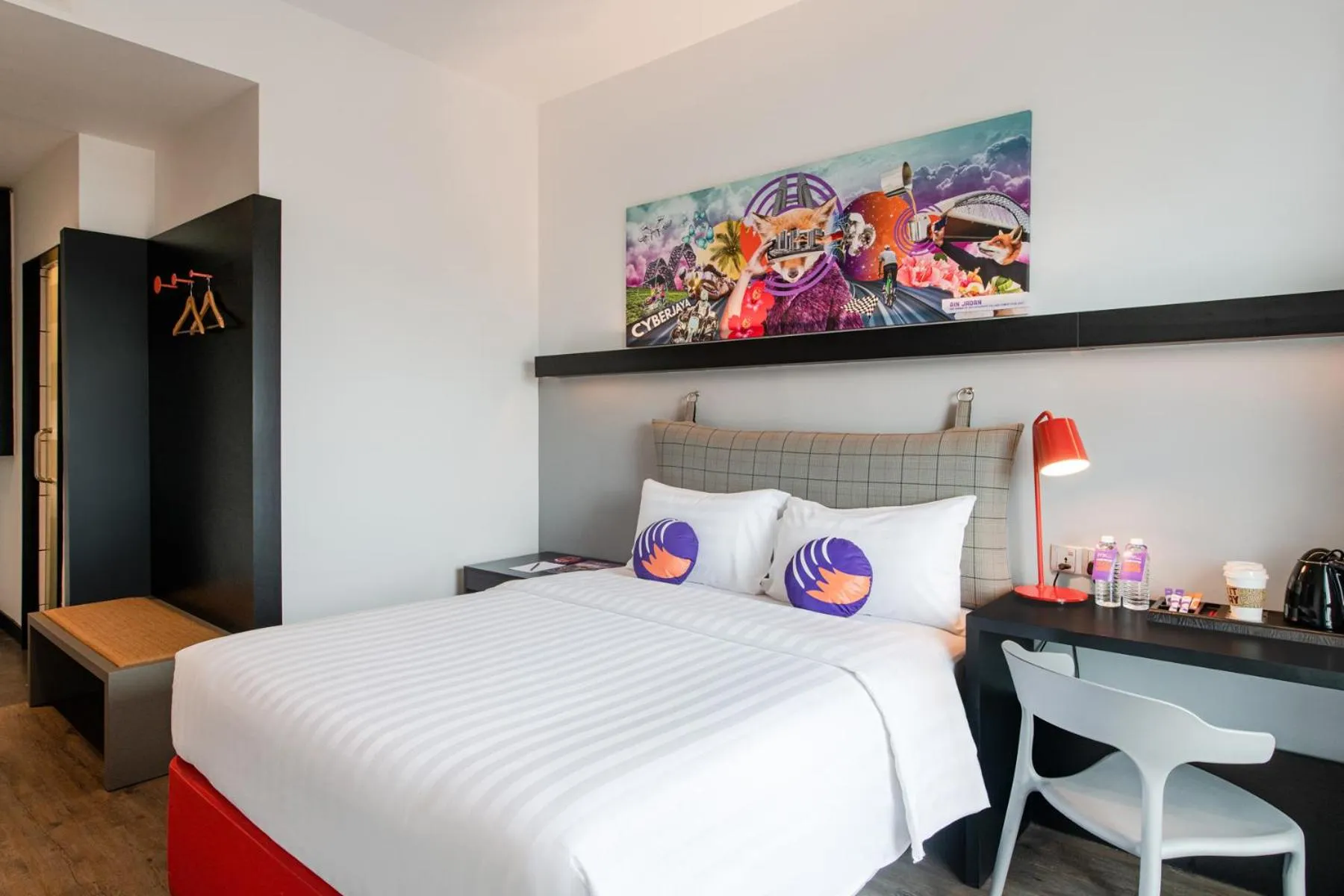 Bedroom, Bed in FOX Lite Hotel DPulze Cyberjaya