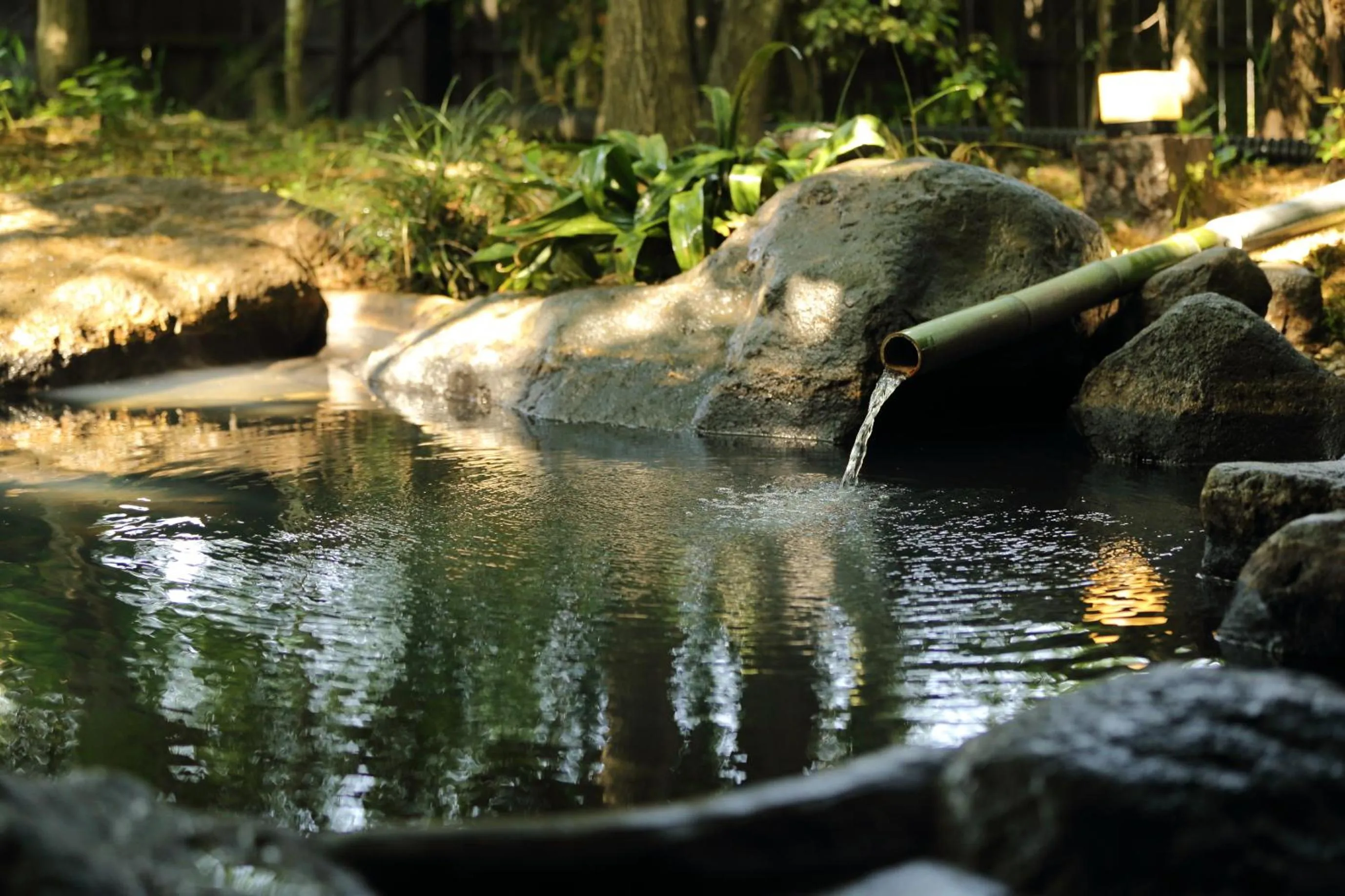 Hot Spring Bath in Shinwaen