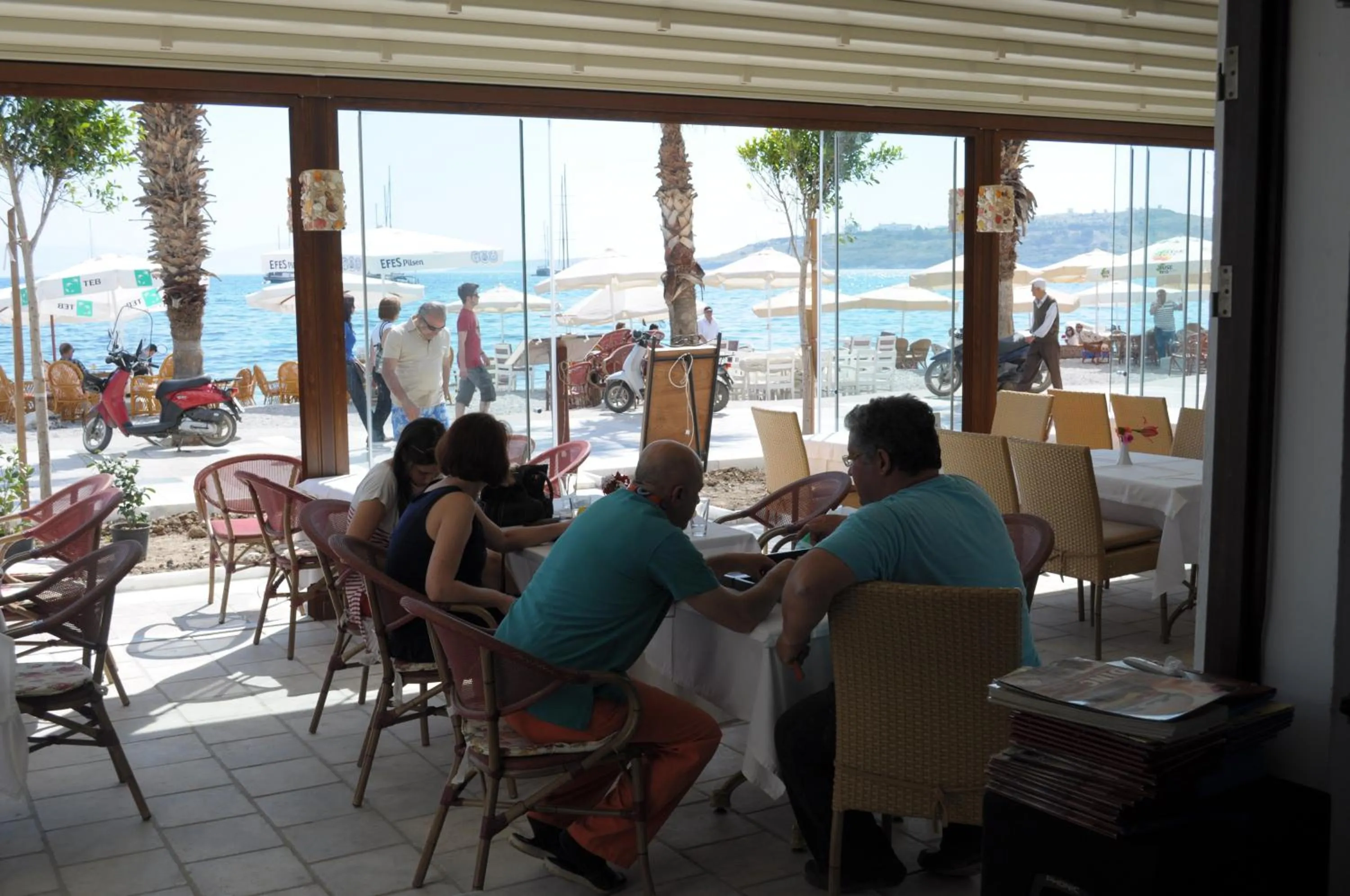 Restaurant/places to eat in Dinc Pension