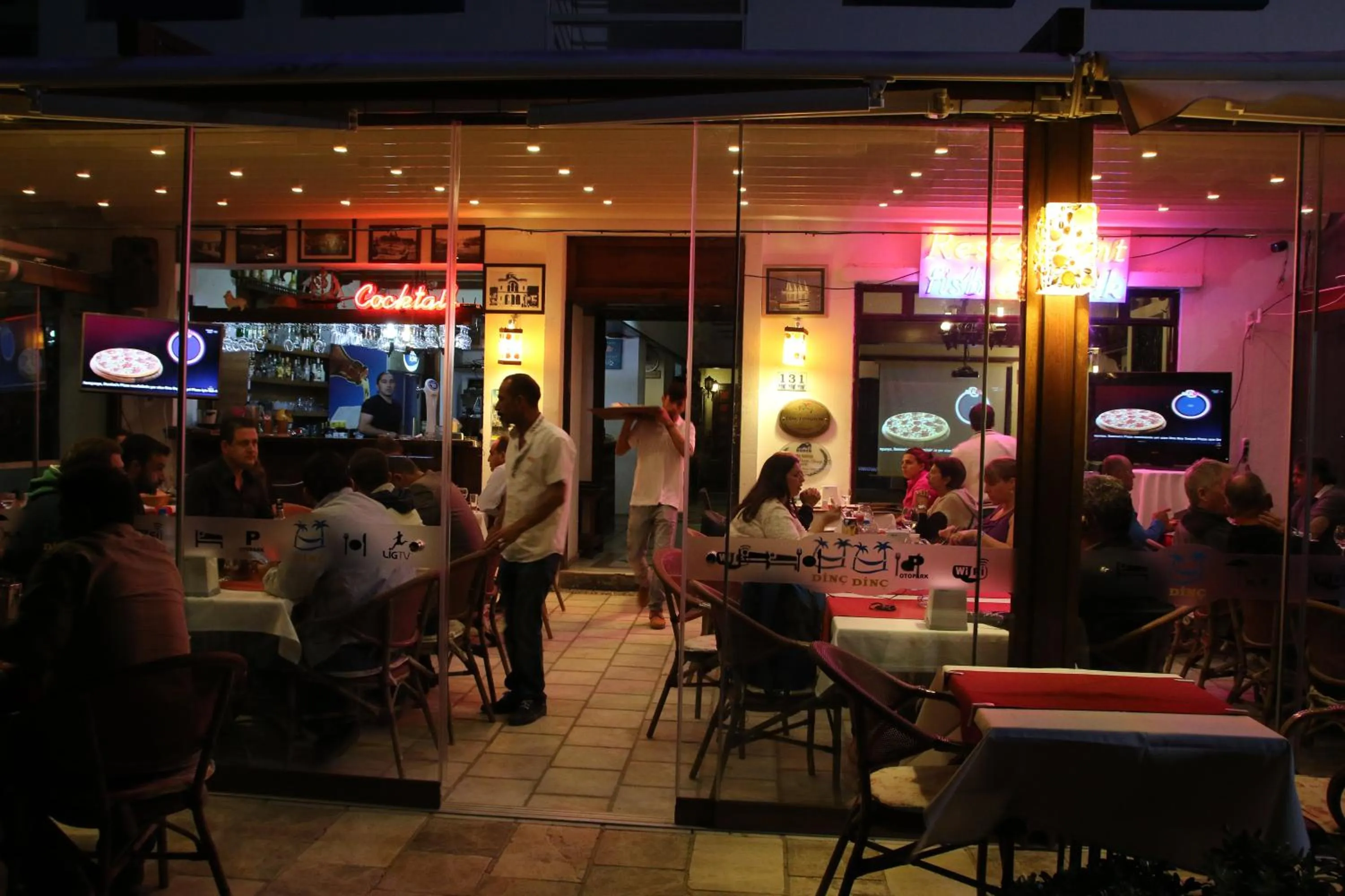 Restaurant/places to eat in Dinc Pension