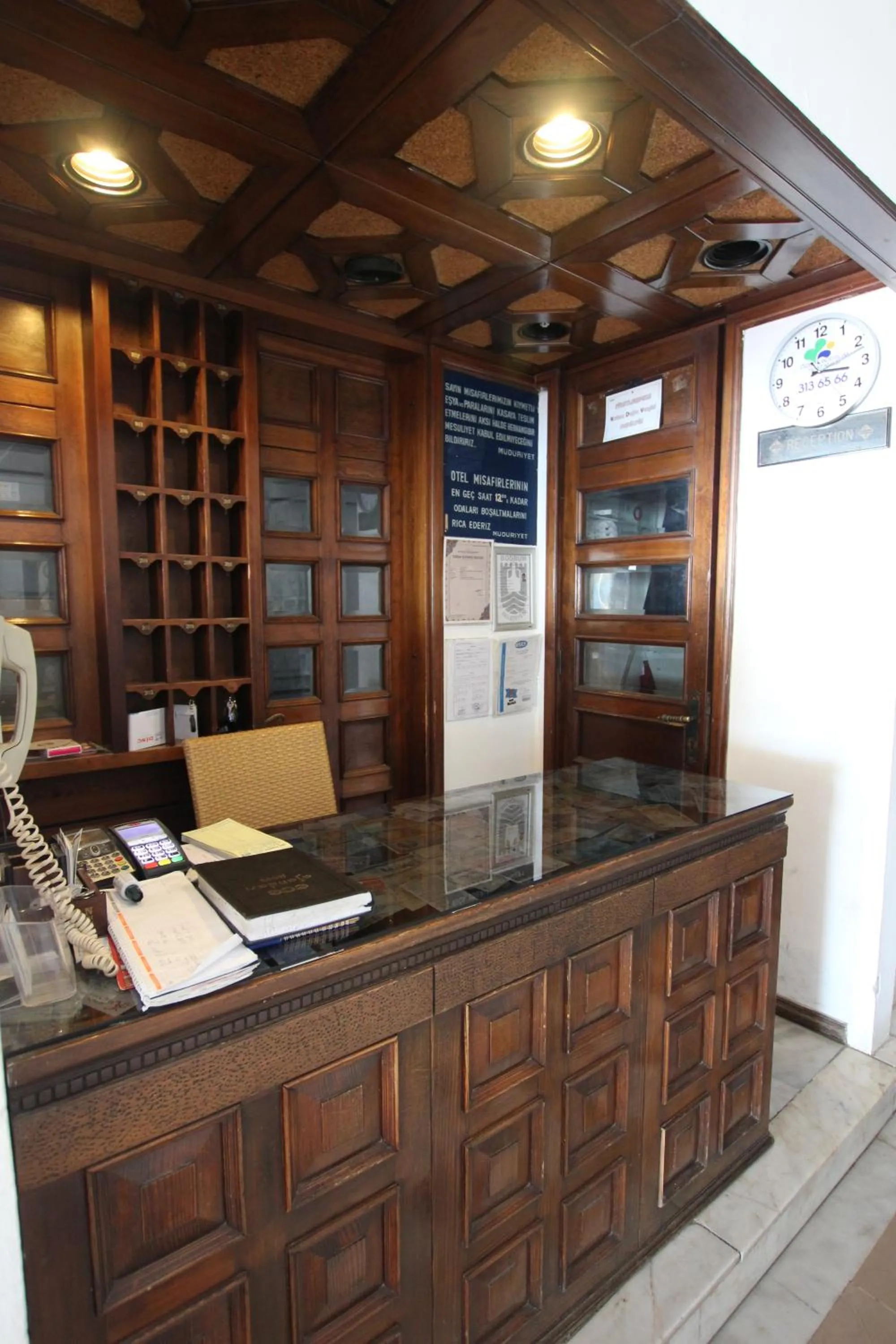 Facade/entrance in Dinc Pension