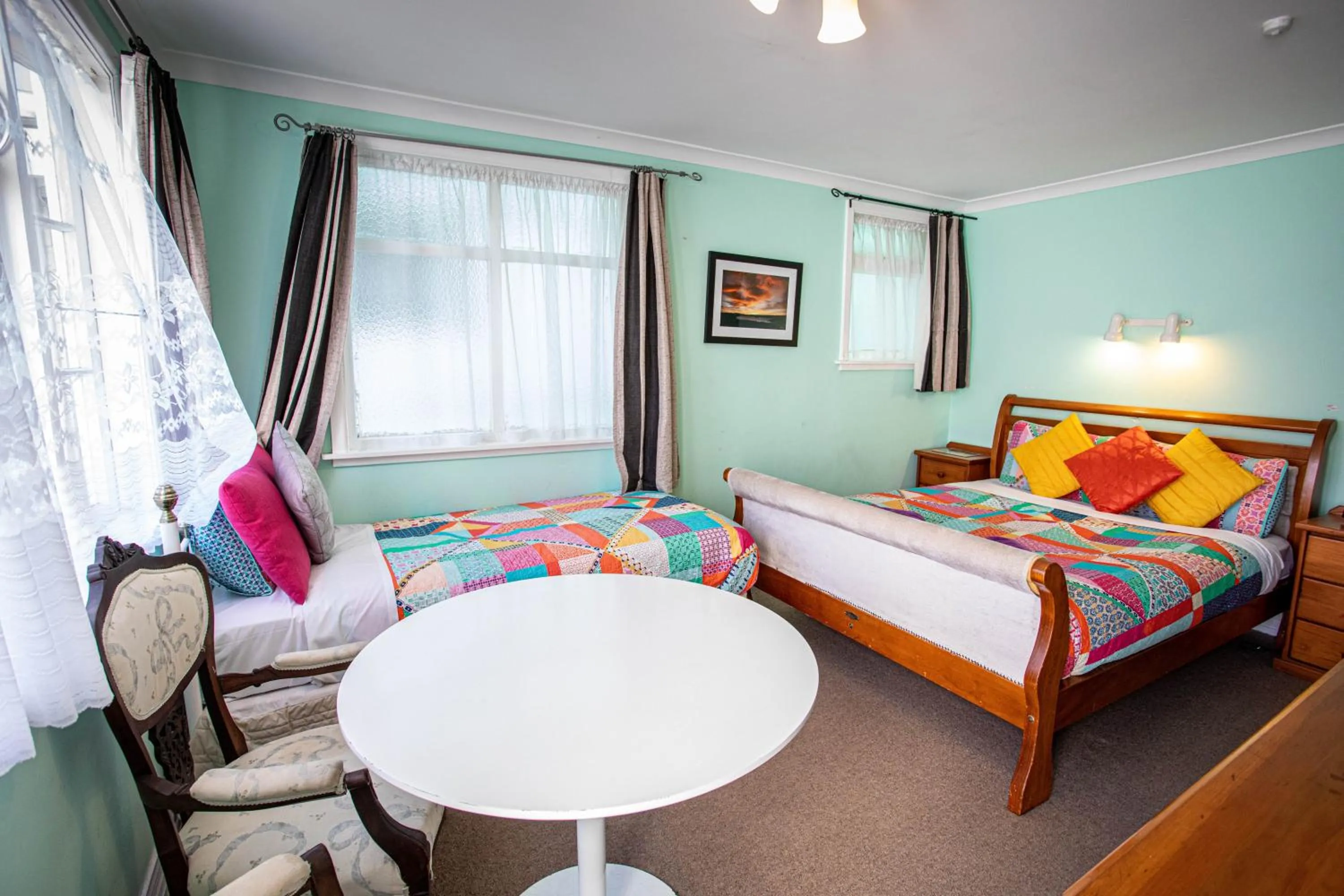 Bed in Richmond Guest House