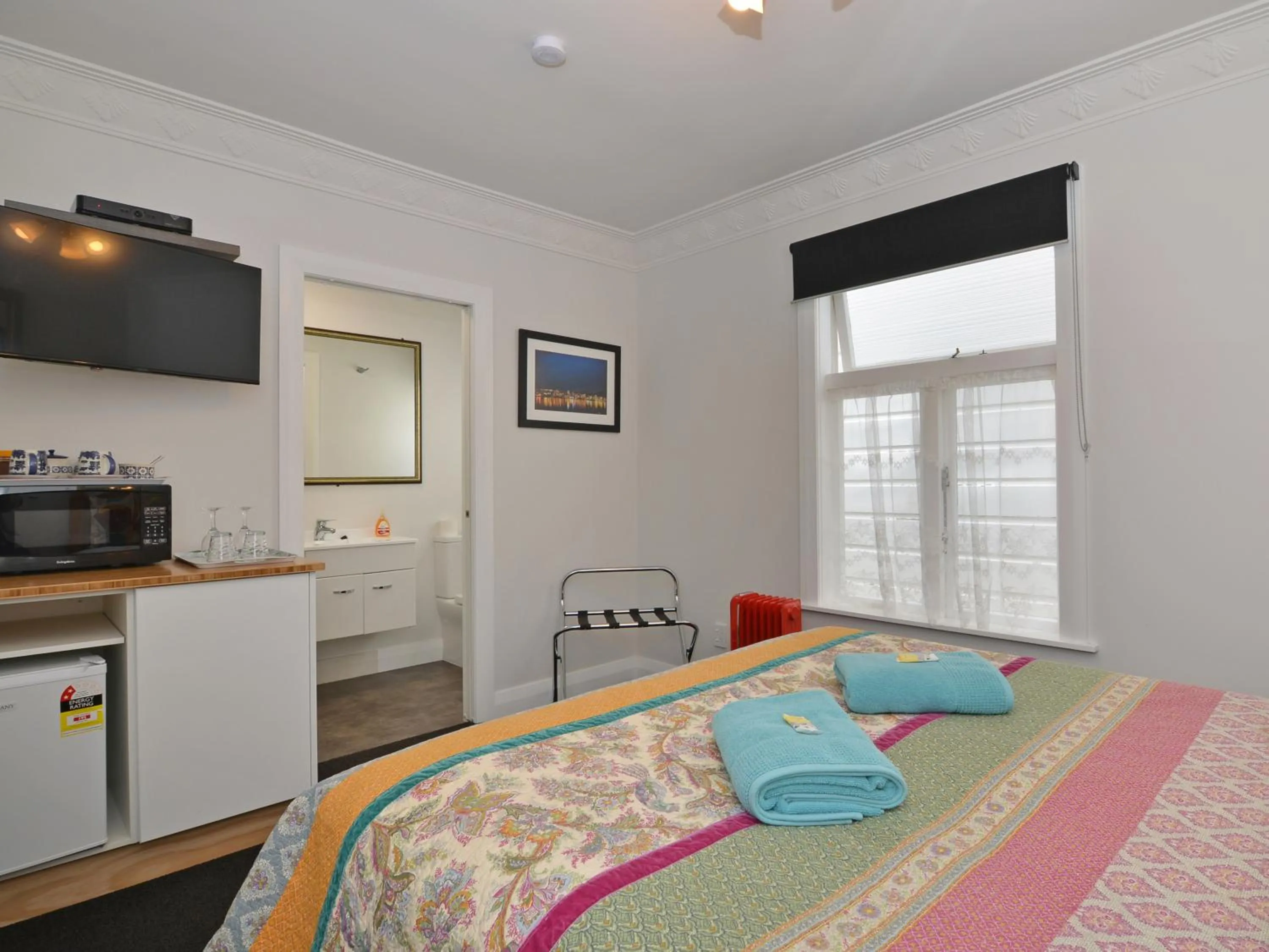 Bed in Richmond Guest House