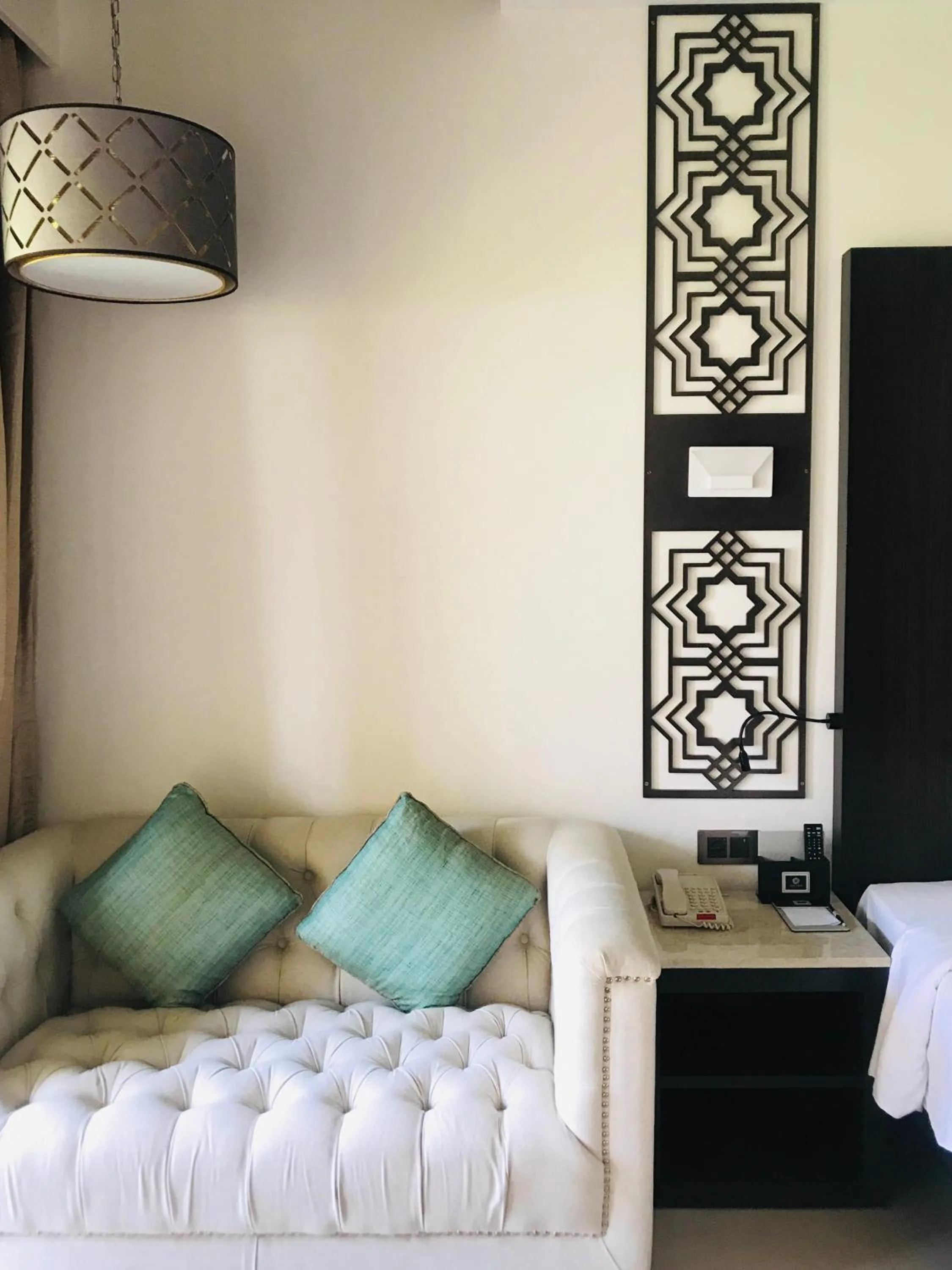 Bed in Silver Waves Resort & Spa - Daman