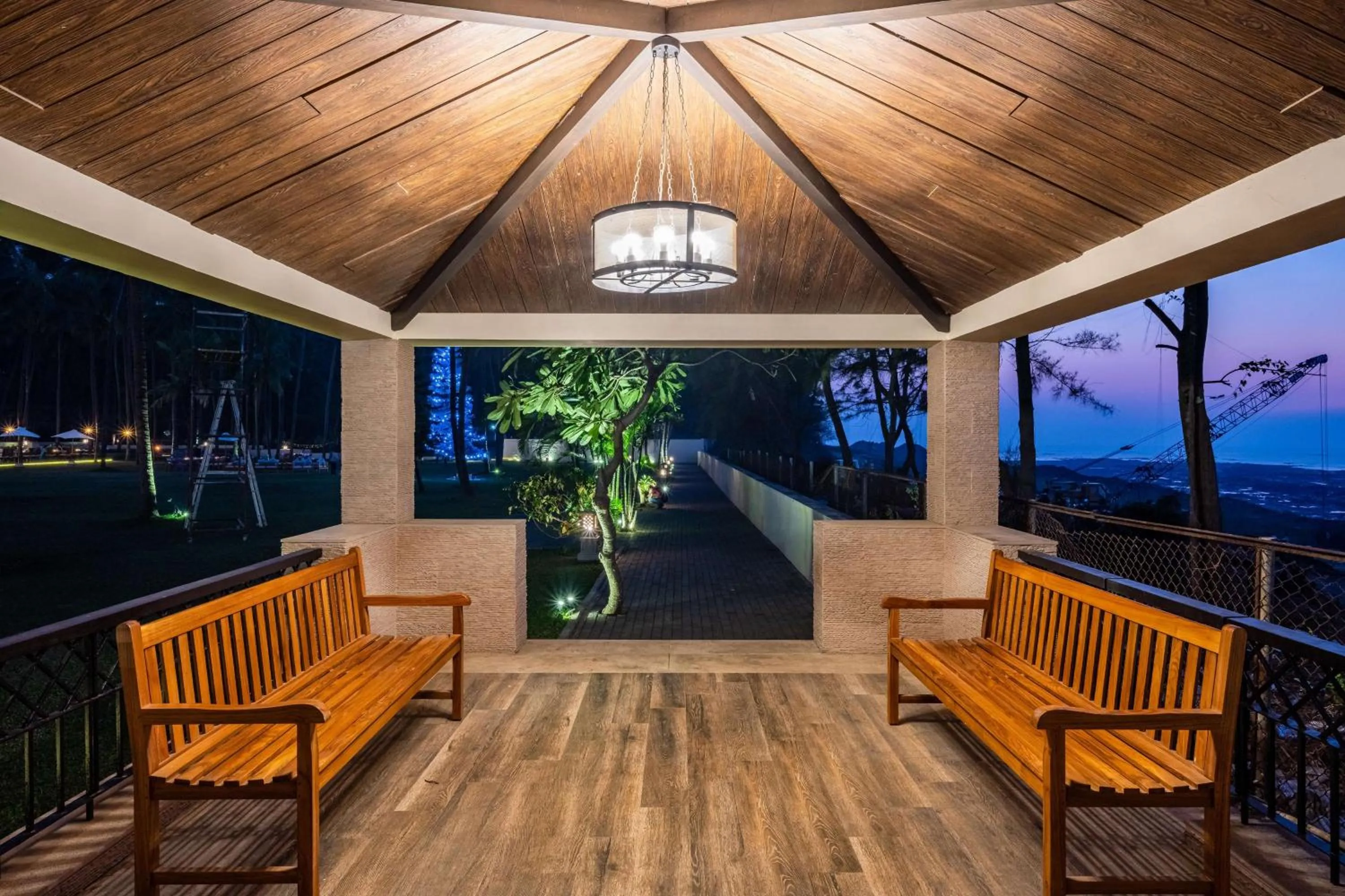 Property building in Silver Waves Resort & Spa - Daman