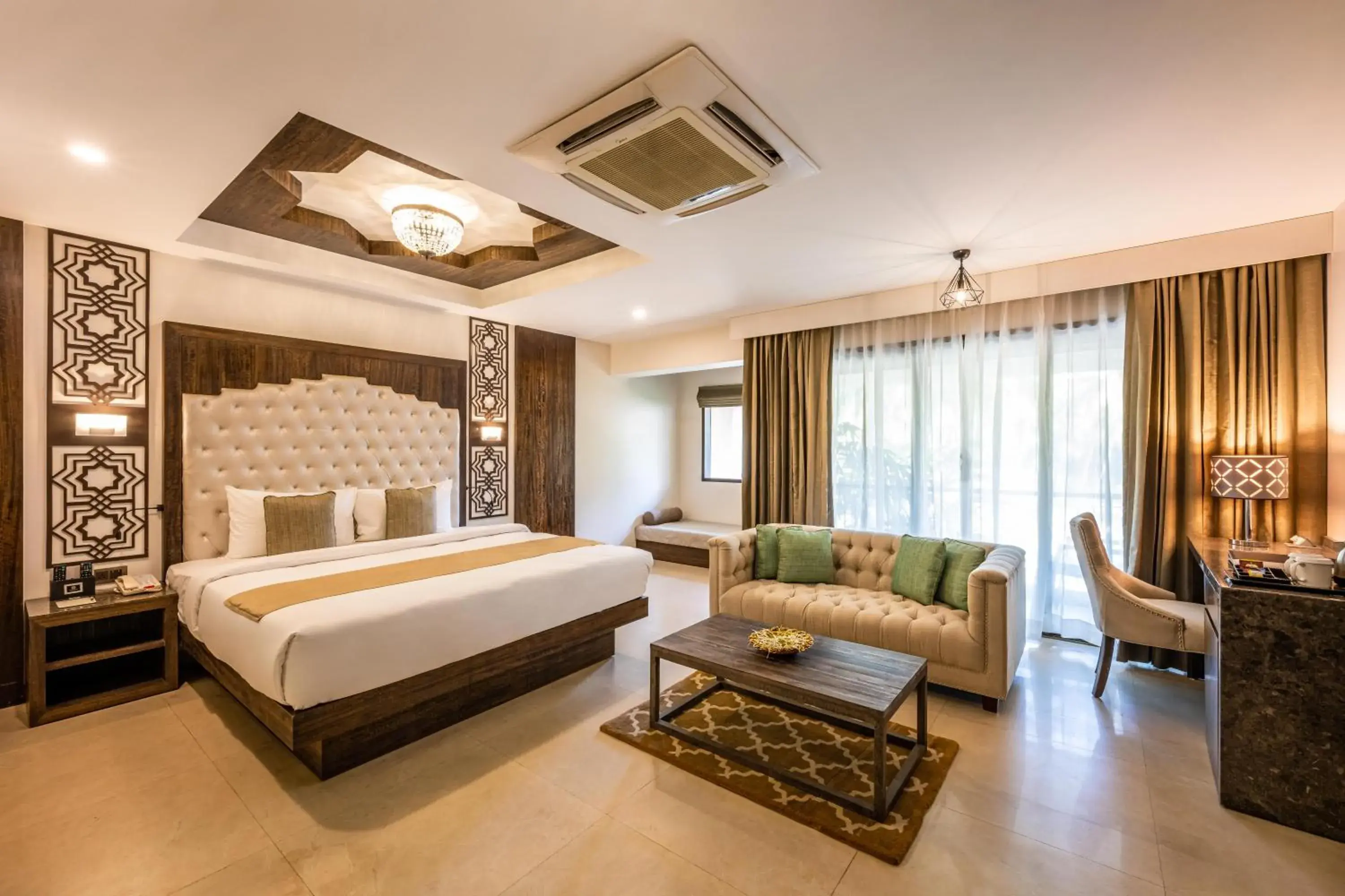 Premium King Room - Nonsmoking in Silver Waves Resort & Spa - Daman Premium King Room - Nonsmoking in Silver Waves Resort & Spa - Daman