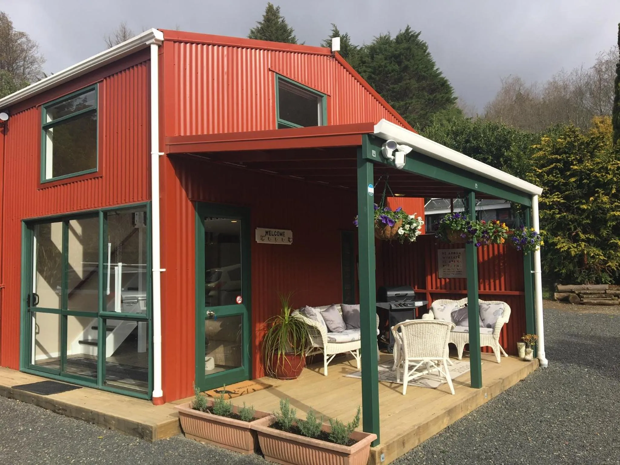 Patio in Beynon&Bolton’s Country Loft Escape