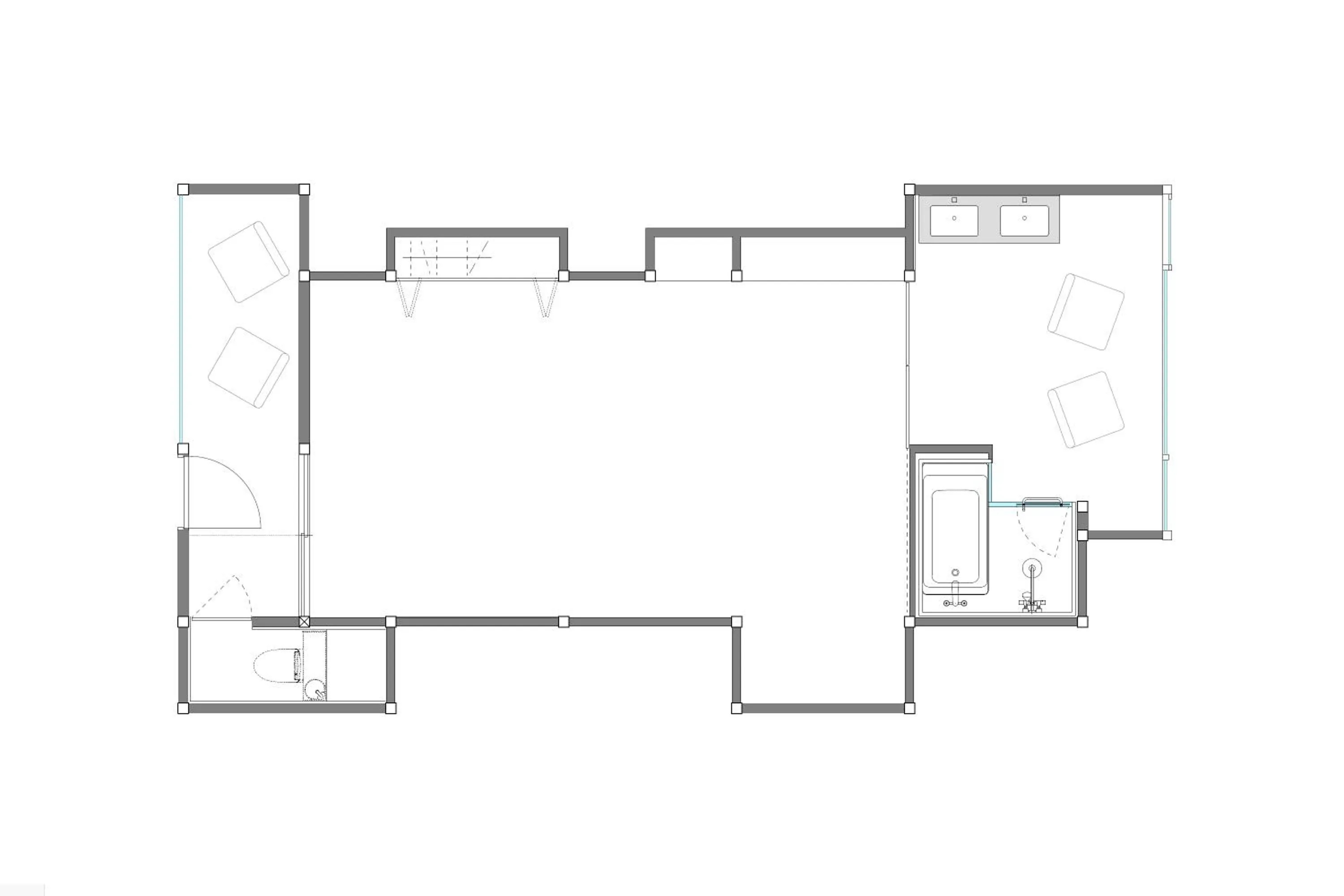 Photo of the whole room in Koyasan Sanadabo Rengejoin