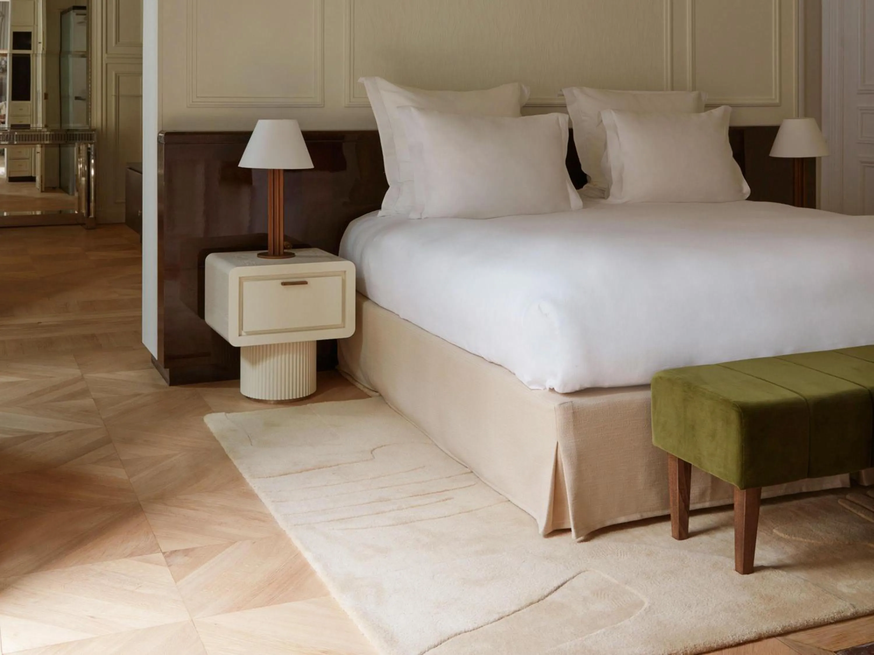 Bedroom, Bed in Maison Delano Paris