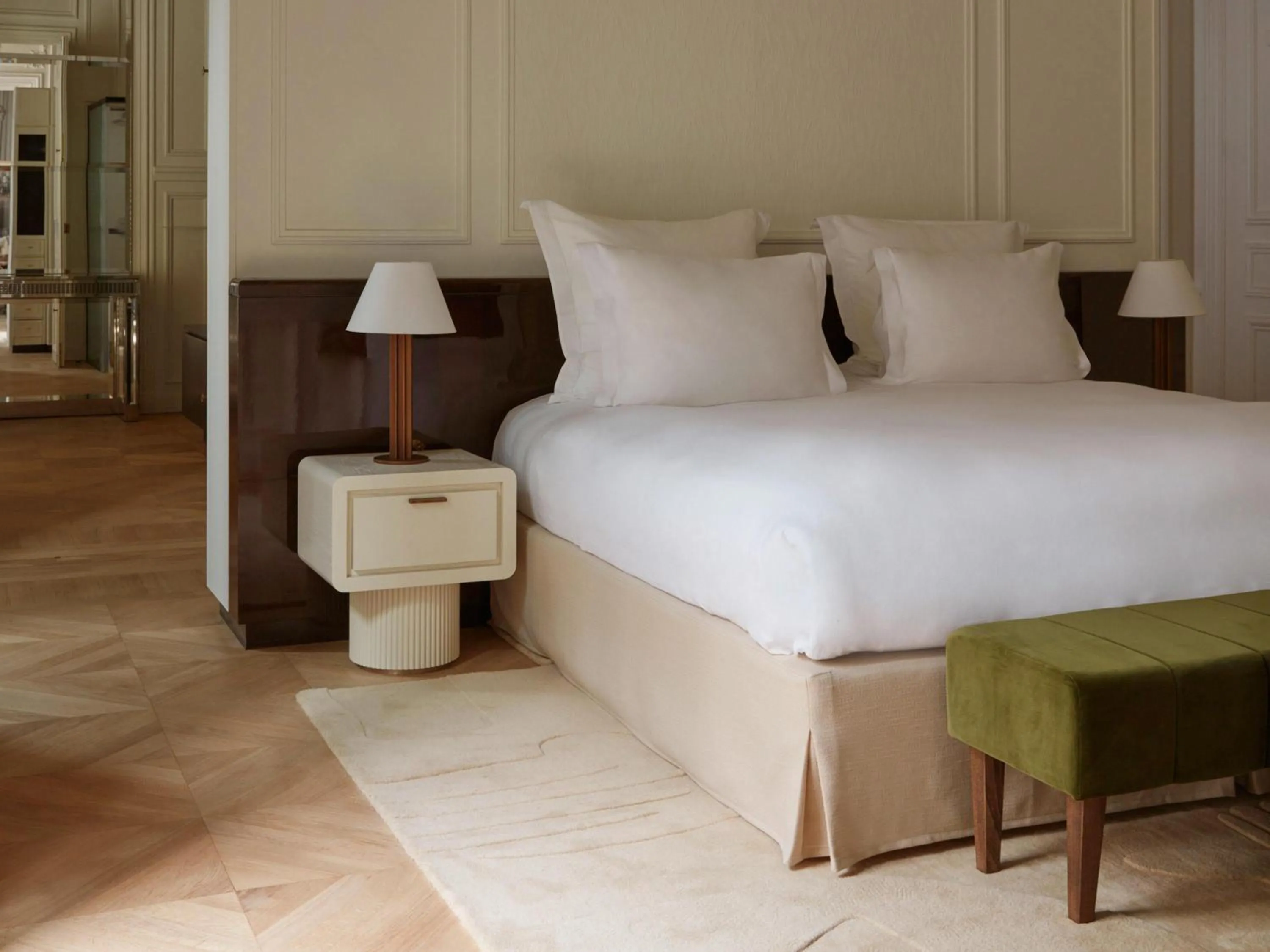Bedroom, Bed in Maison Delano Paris