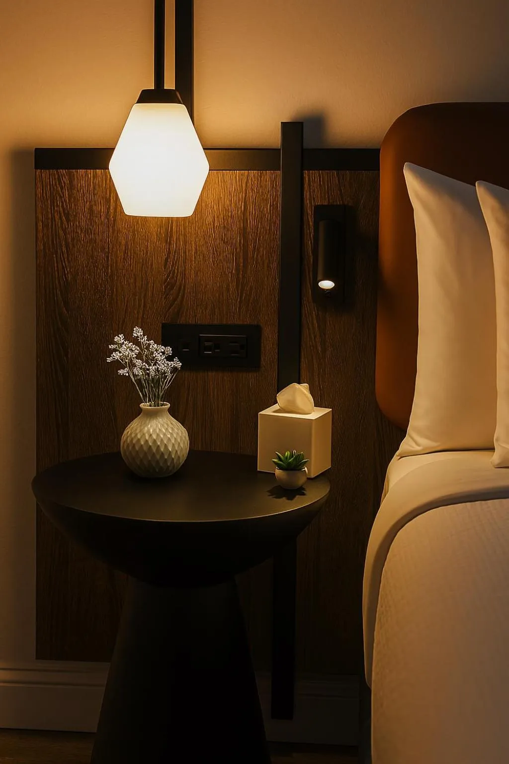 Bedroom, Bed in The Woodrose- NEWLY RENOVATED