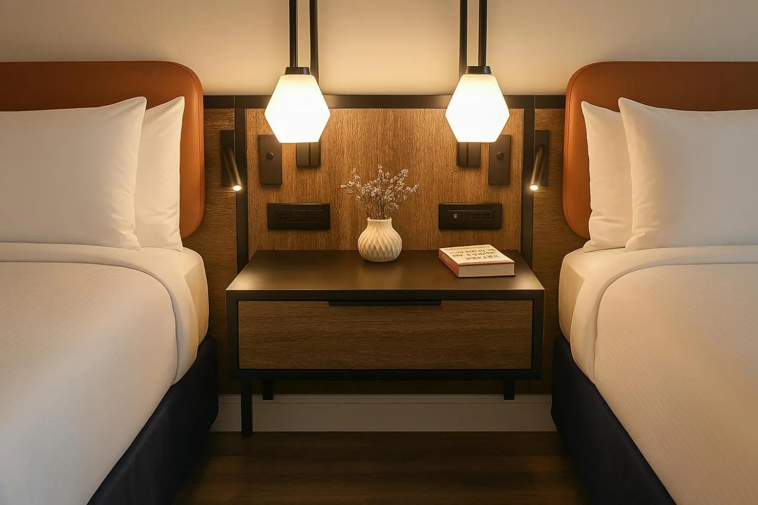 Bedroom, Bed in The Woodrose- NEWLY RENOVATED