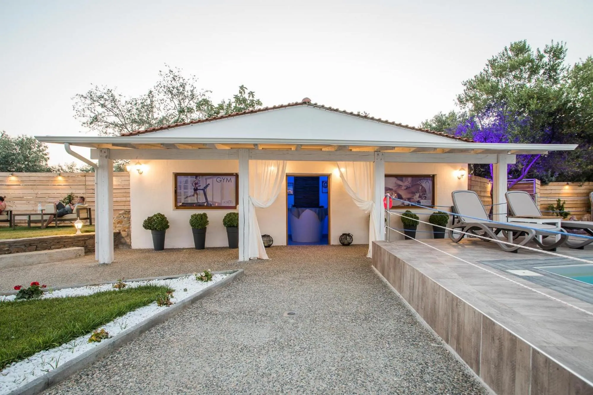 Fitness centre/facilities in Coral Blue Beach Hotel Gerakini