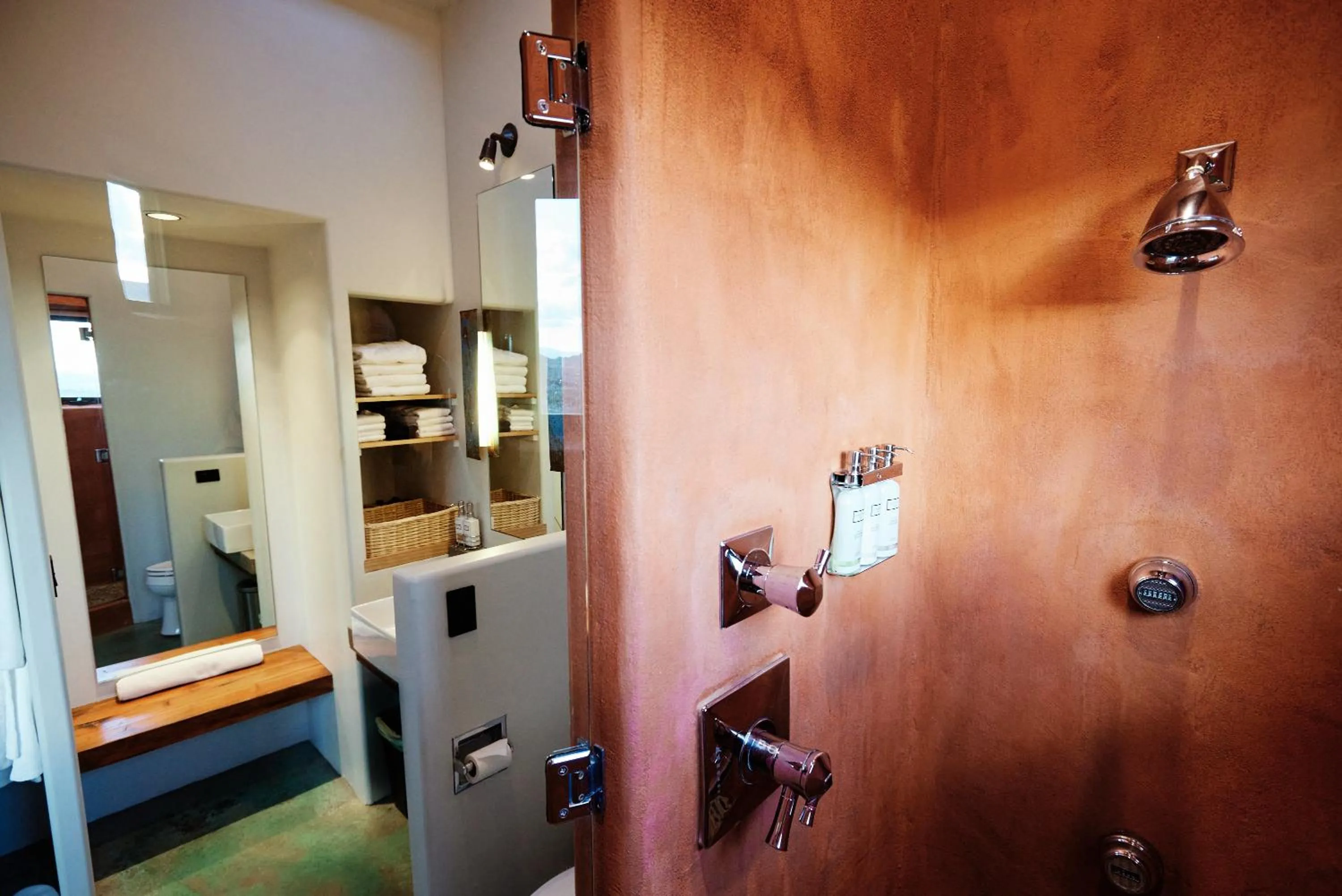 Shower in Sacred Sands