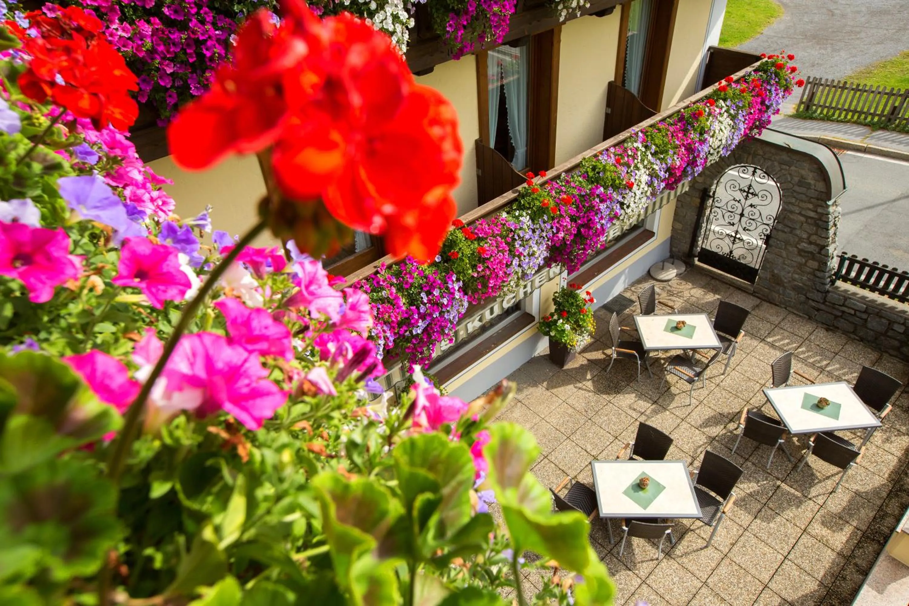 Patio in Hotel Jägerhof