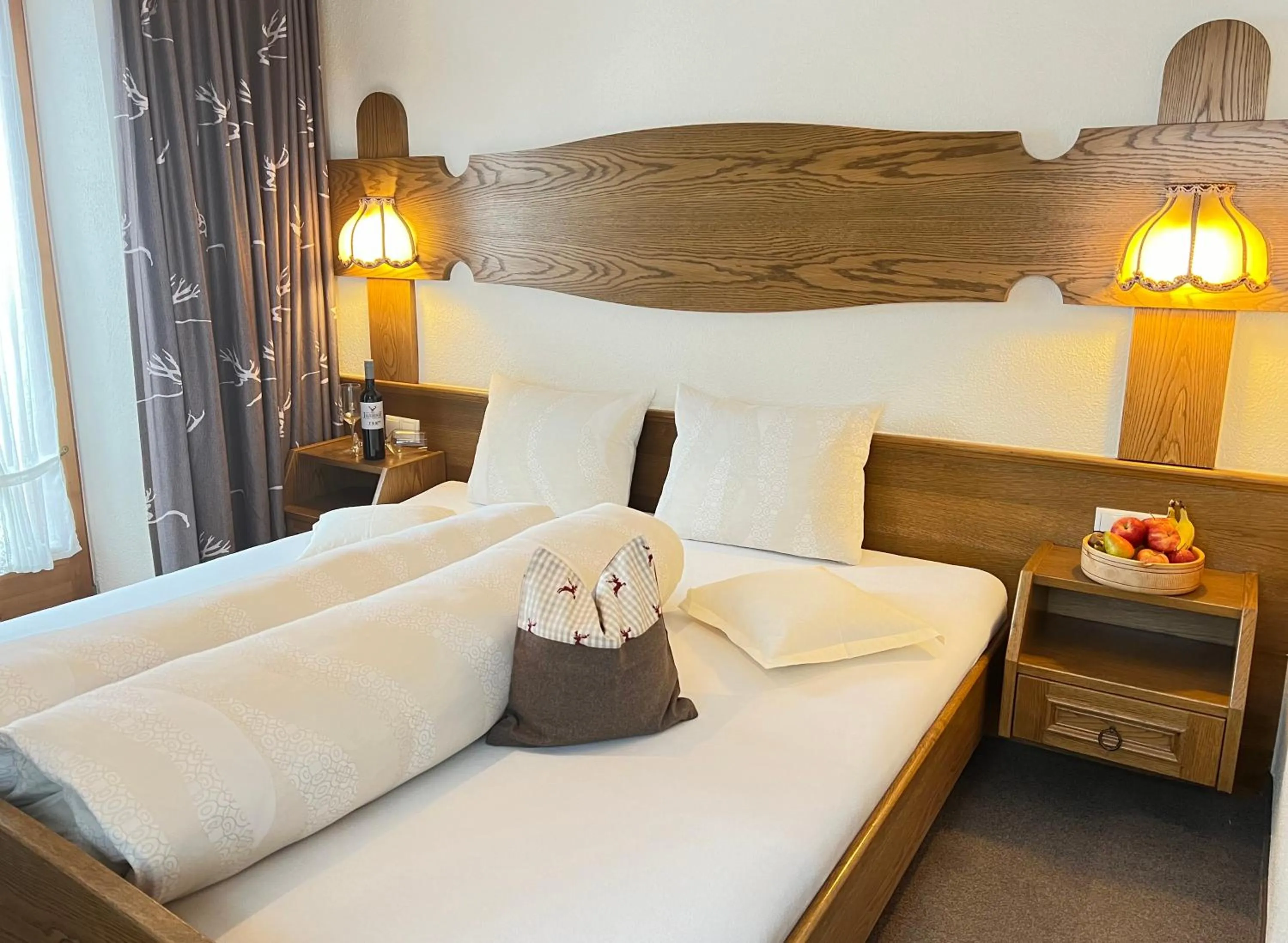 Bed in Hotel Jägerhof