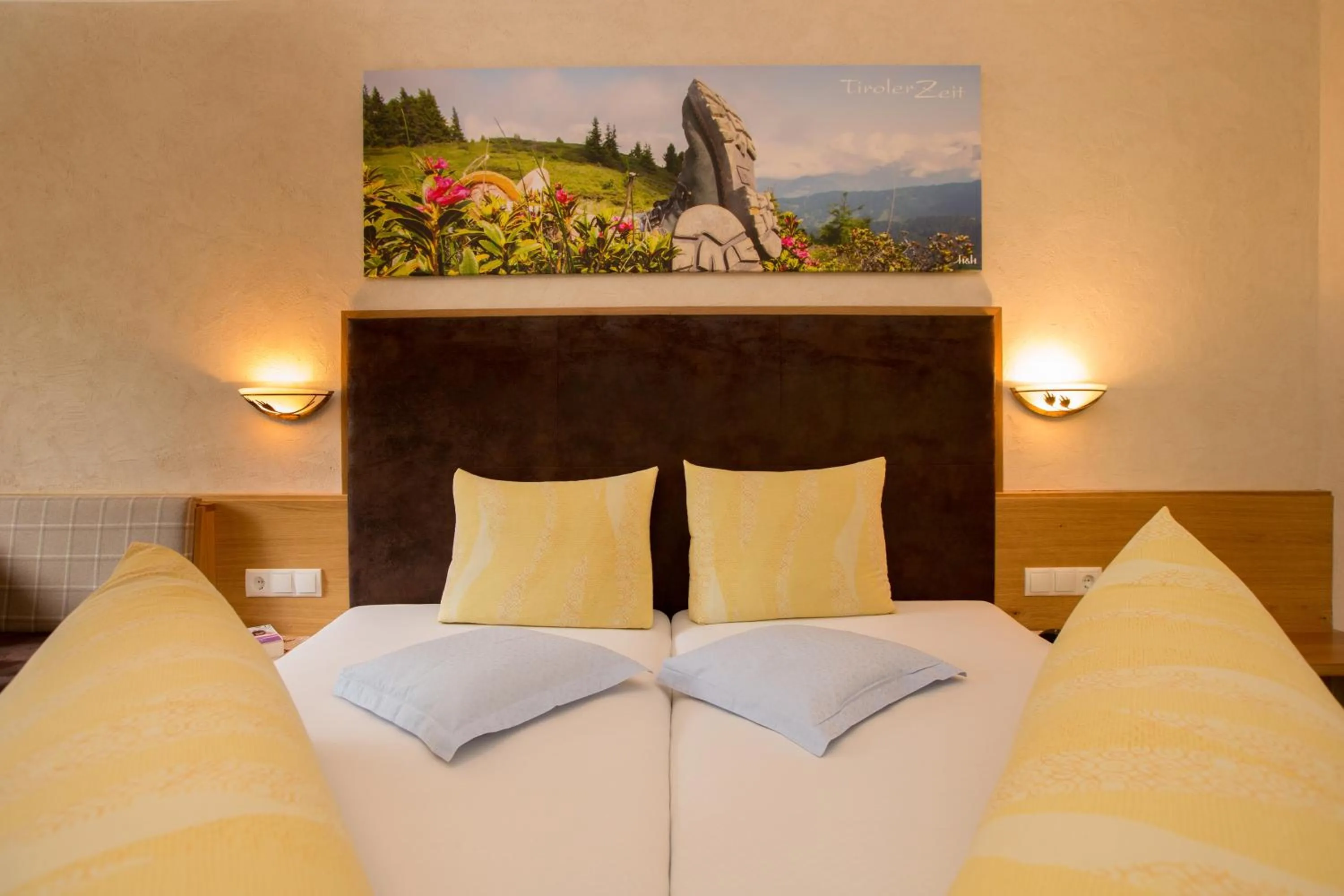 Bed in Hotel Jägerhof